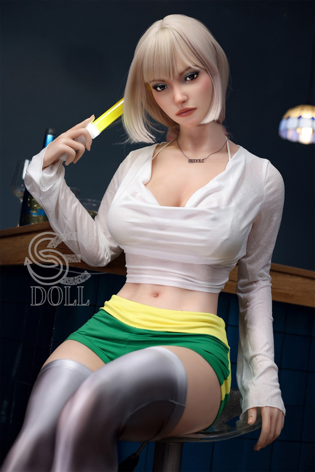 Dženija M. Seksa lelle (SEDoll 167 cm E-Cus #088SO Silikona)