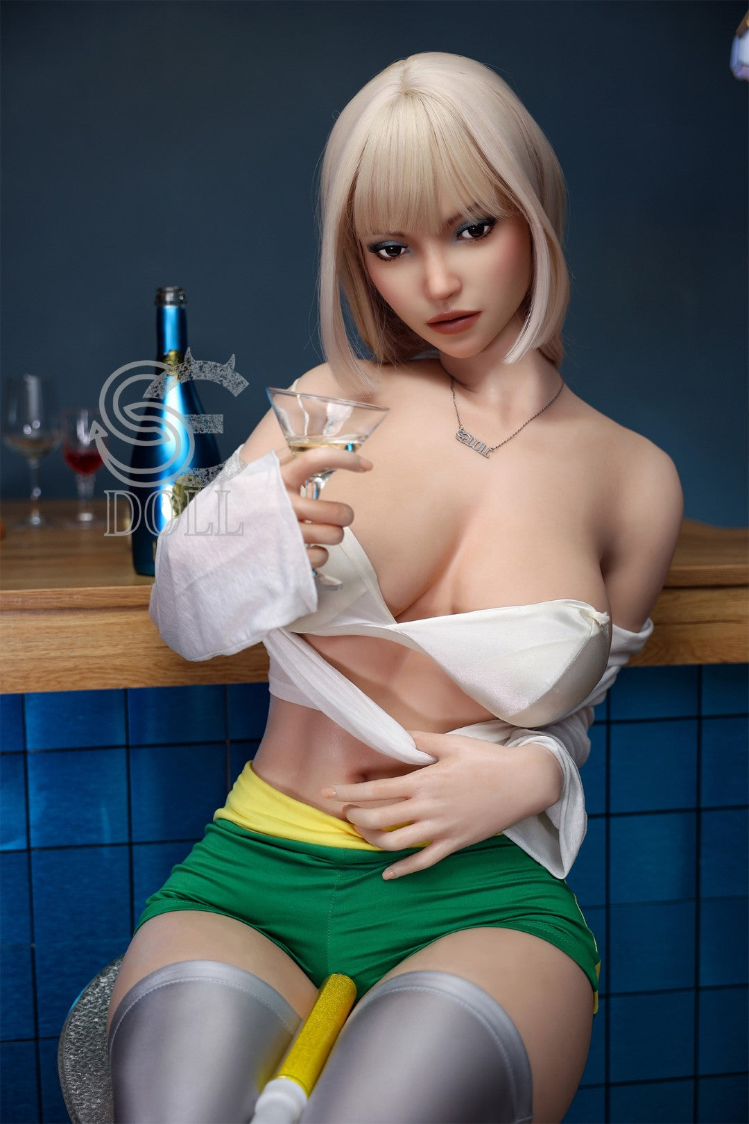 Dženija M. Seksa lelle (SEDoll 167 cm E-Cus #088SO Silikona)