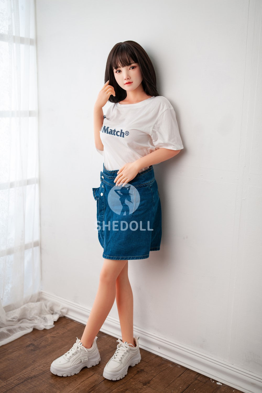 Saulainā seksa lelle (SHEDOLL 148 cm D-Cus #SH002 TPE+Silikona)