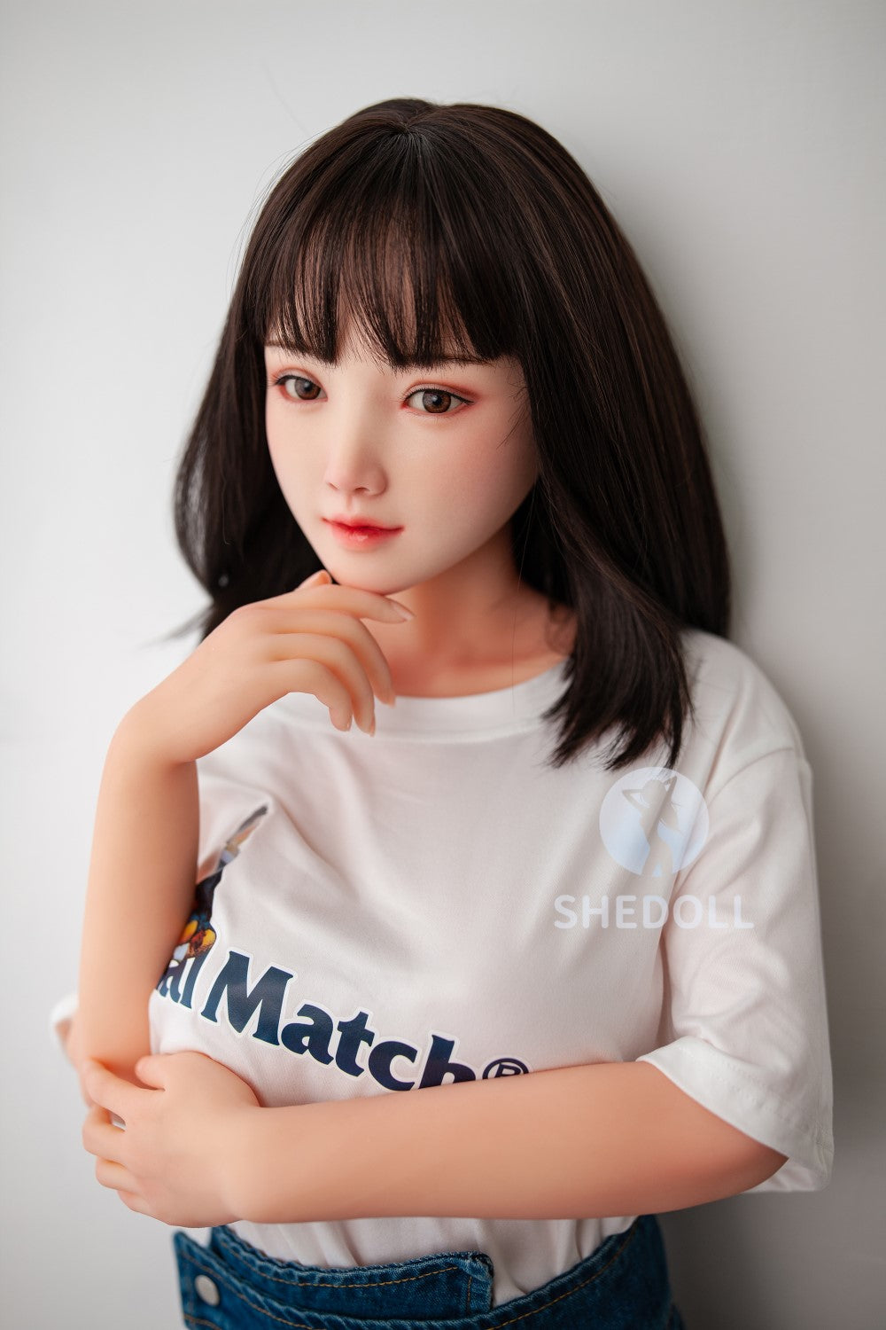 Saulainā seksa lelle (SHEDOLL 148 cm D-Cus #SH002 TPE+Silikona)