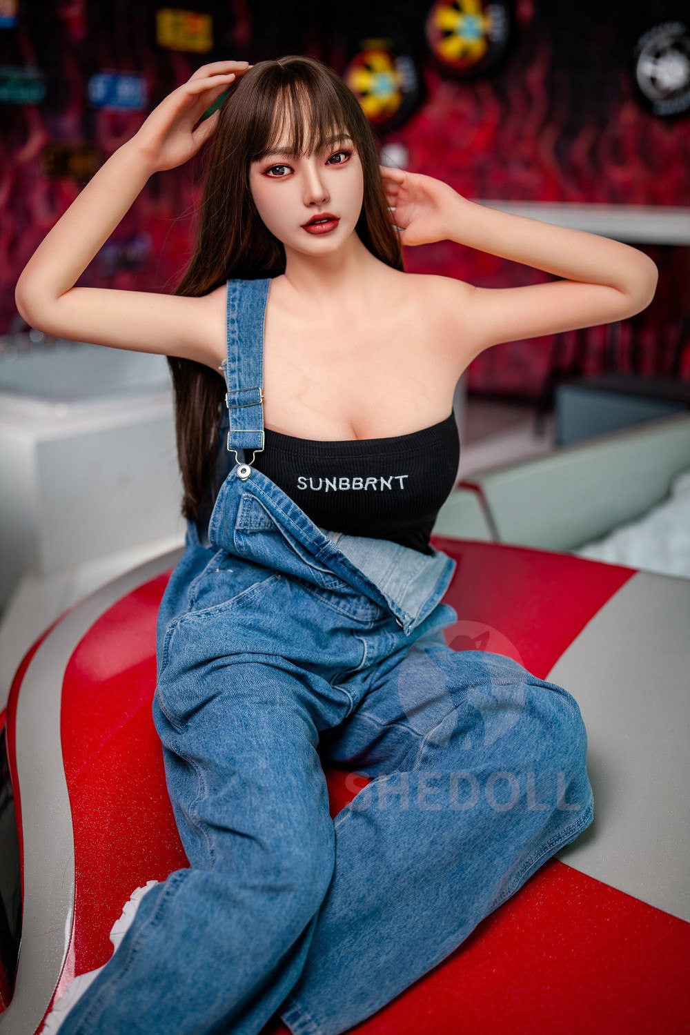 Berila seksa lelle (SHEDOLL 158 cm C-Cus #SH004 TPE+Silikona)