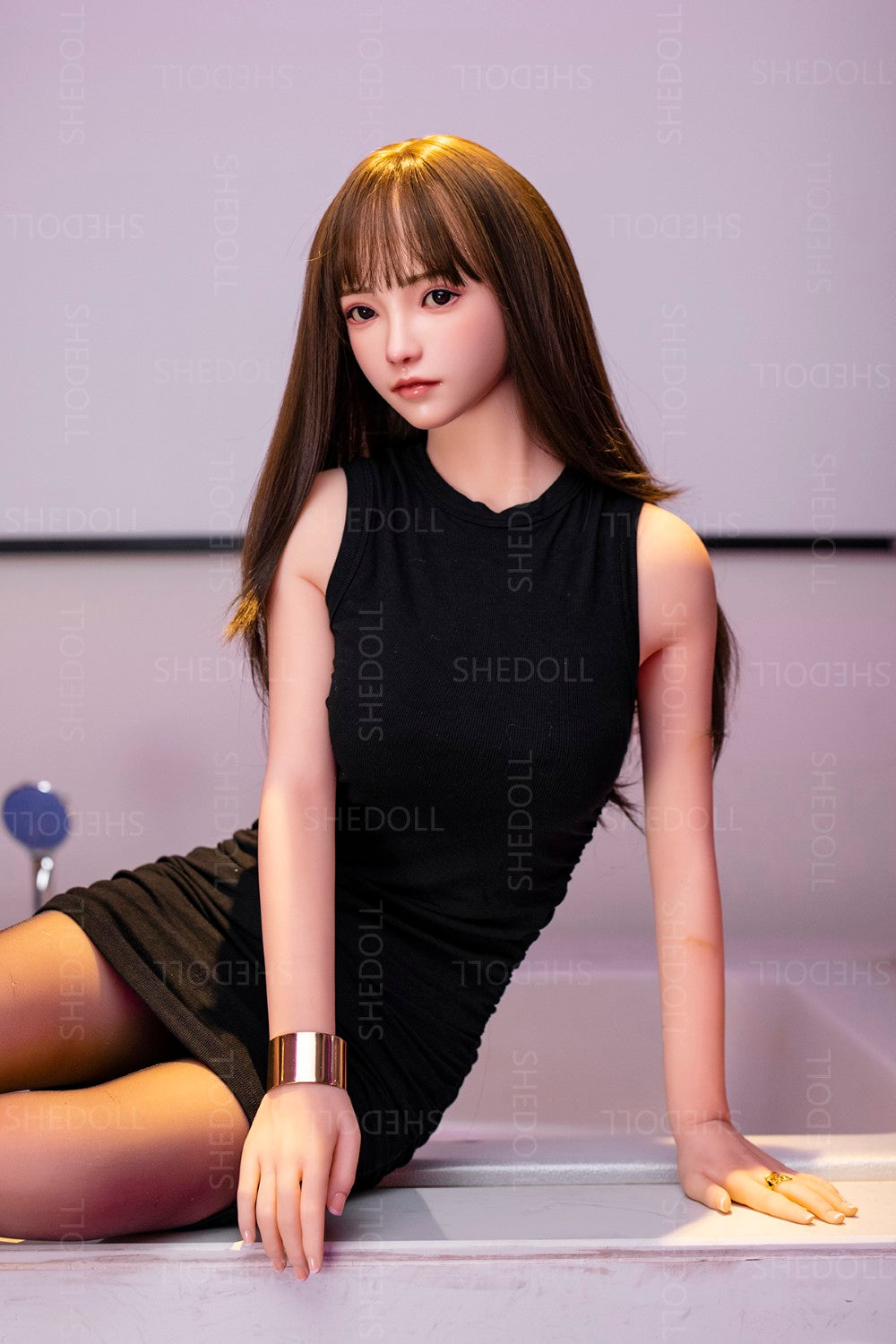 Rožu seksa lelle (SHEDOLL 158 cm C-Cup #SH007 TPE+Silikona)