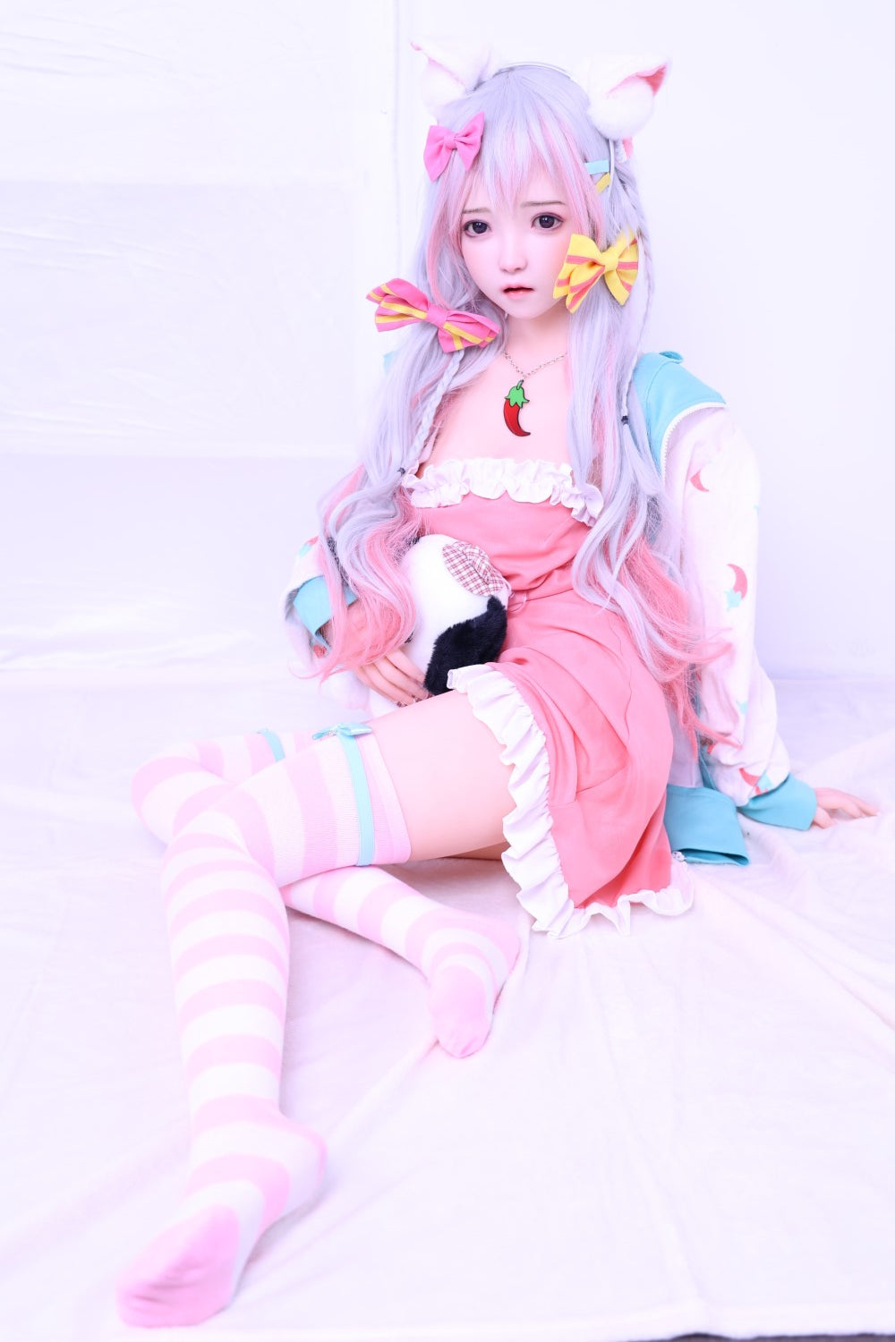 Sandija seksa lelle (SHEDOLL 148 cm D-Cus #SH013 TPE+Silikona)