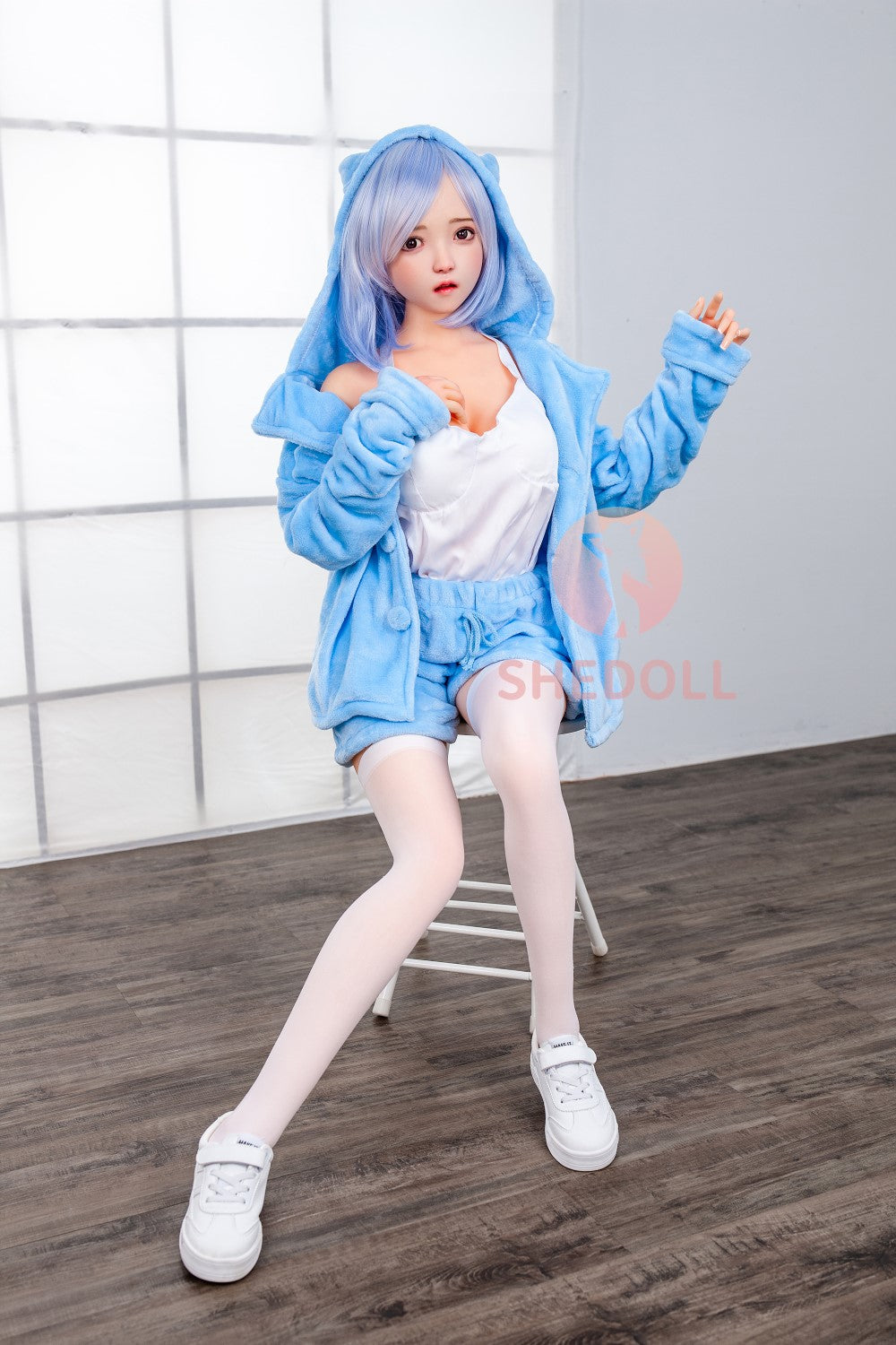 Sandija seksa lelle (SHEDOLL 148 cm D-Cus #SH013 TPE+Silikona)