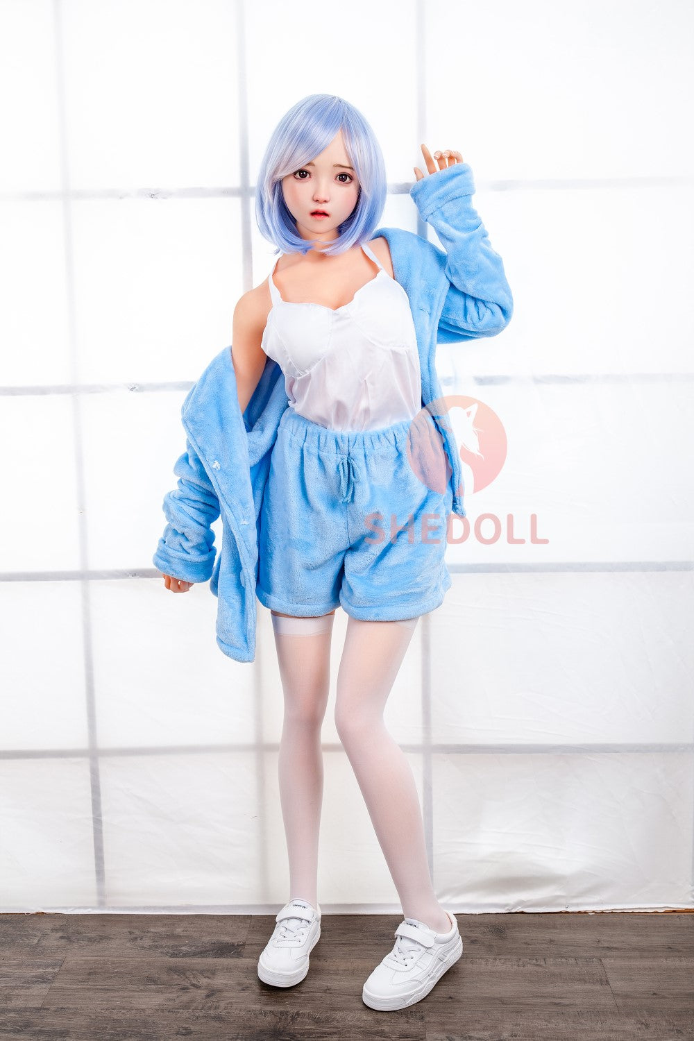 Sandija seksa lelle (SHEDOLL 148 cm D-Cus #SH013 TPE+Silikona)