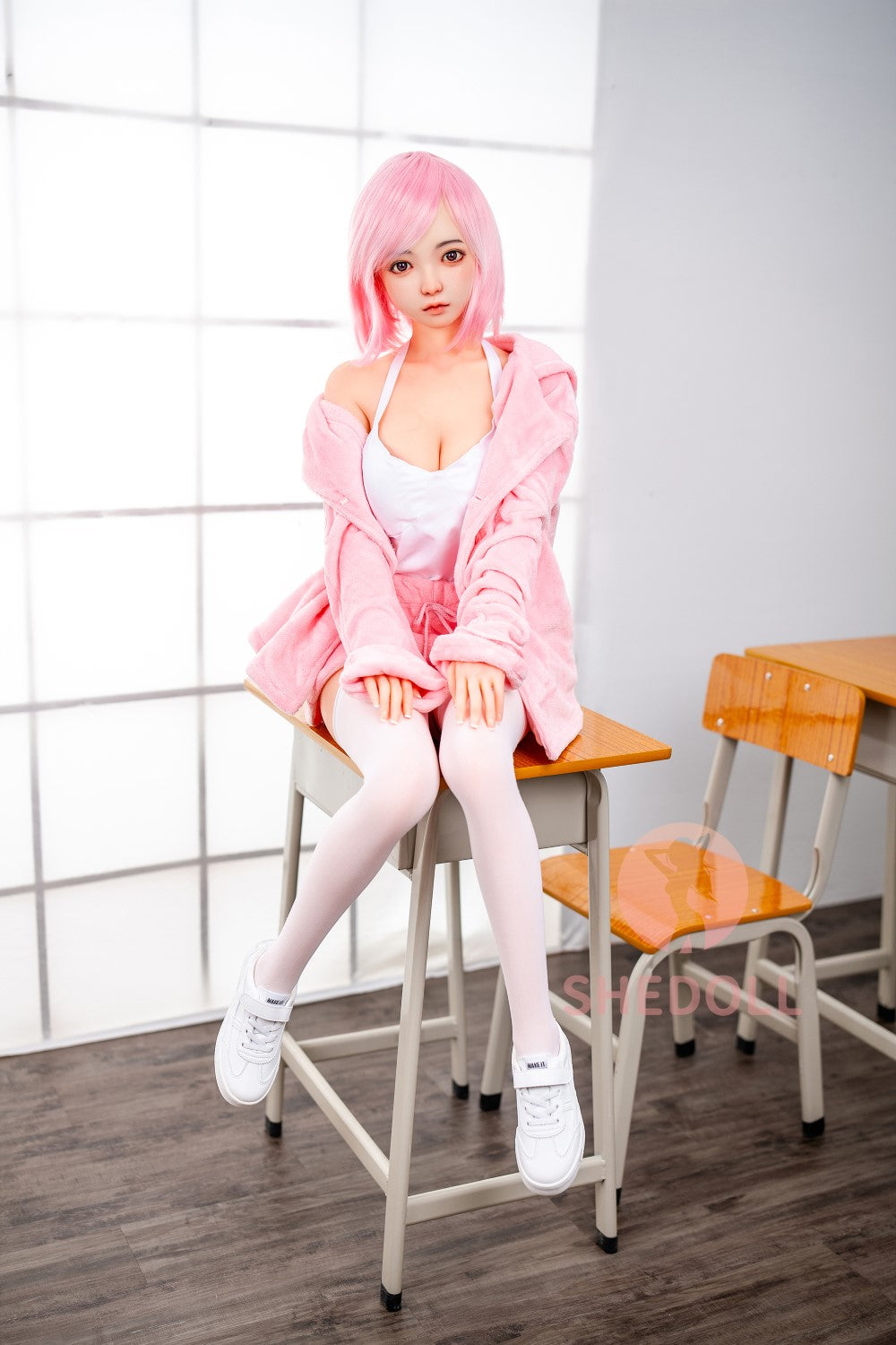Sandija seksa lelle (SHEDOLL 148 cm D-Cus #SH013 TPE+Silikona)