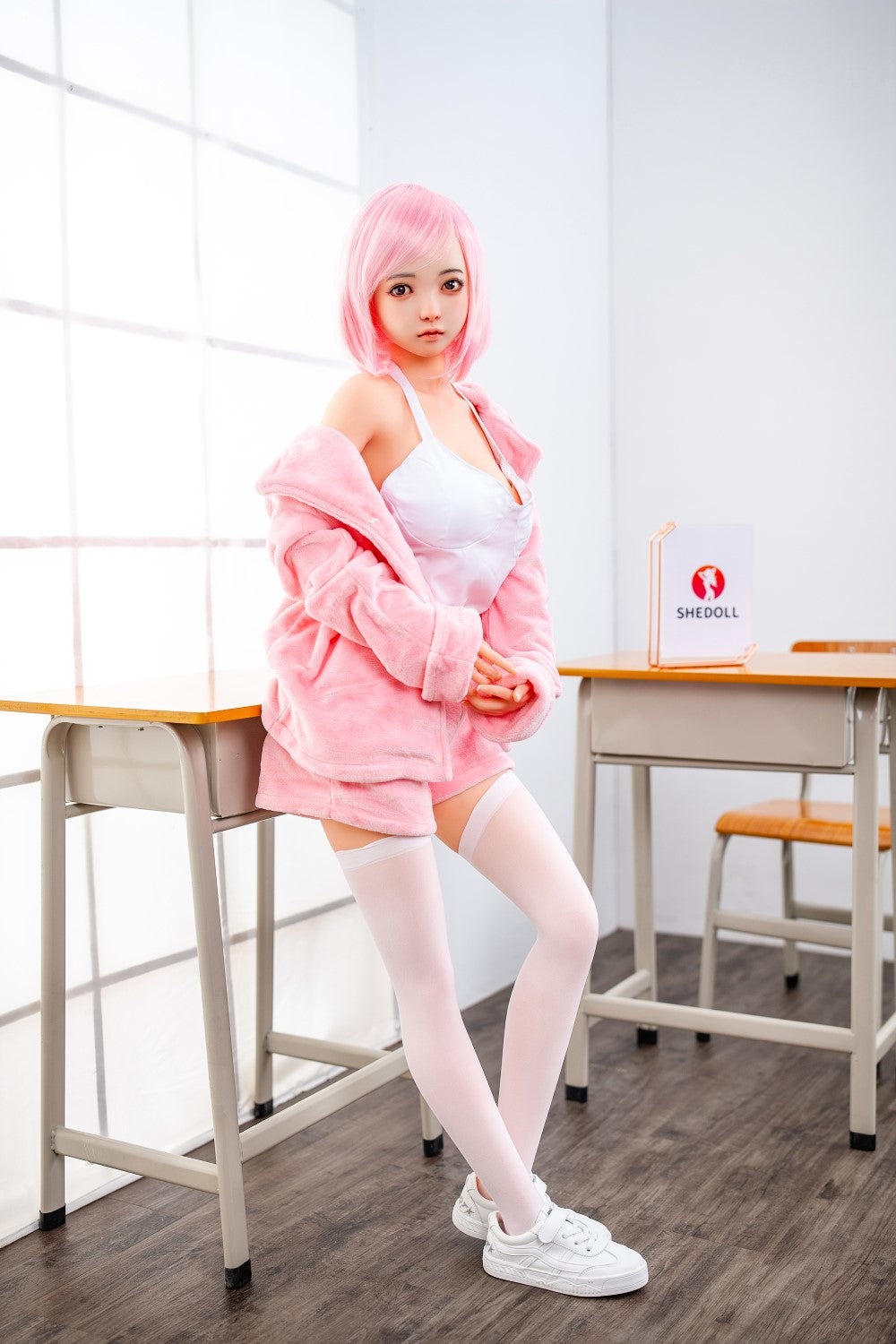 Sandija seksa lelle (SHEDOLL 148 cm D-Cus #SH013 TPE+Silikona)
