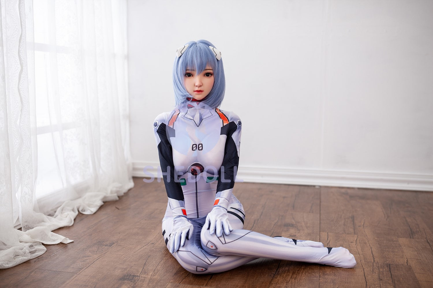 Seksa lelle Rei Ajanami (SHEDOLL 148 cm D-Cus #SH021 TPE+Silikona)