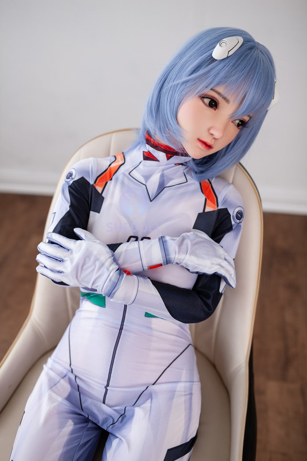 Seksa lelle Rei Ajanami (SHEDOLL 148 cm D-Cus #SH021 TPE+Silikona)