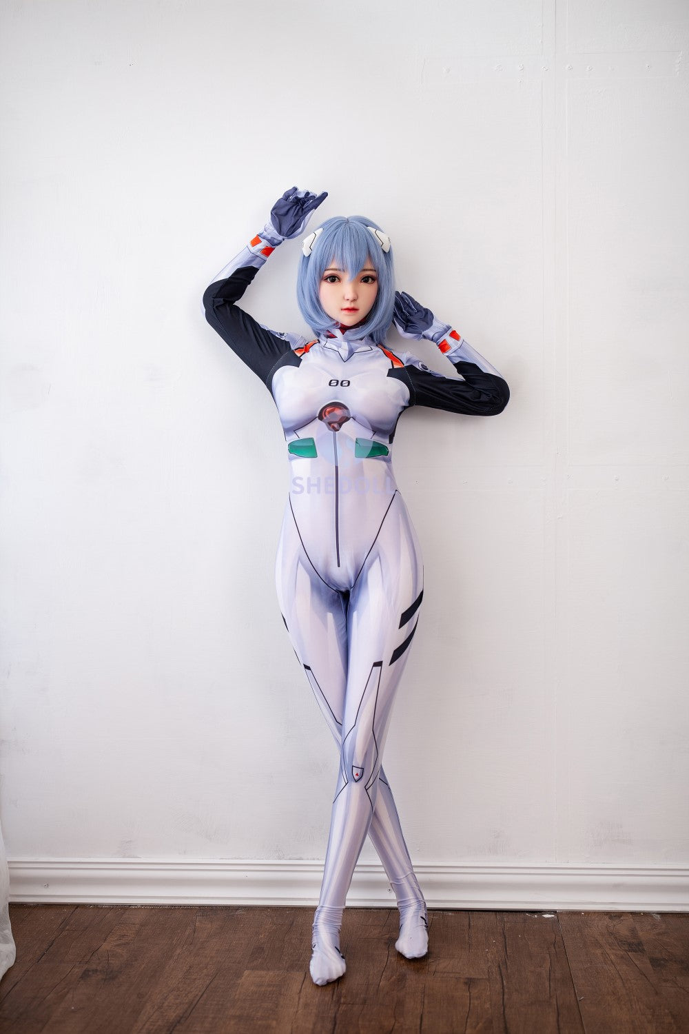 Seksa lelle Rei Ajanami (SHEDOLL 148 cm D-Cus #SH021 TPE+Silikona)
