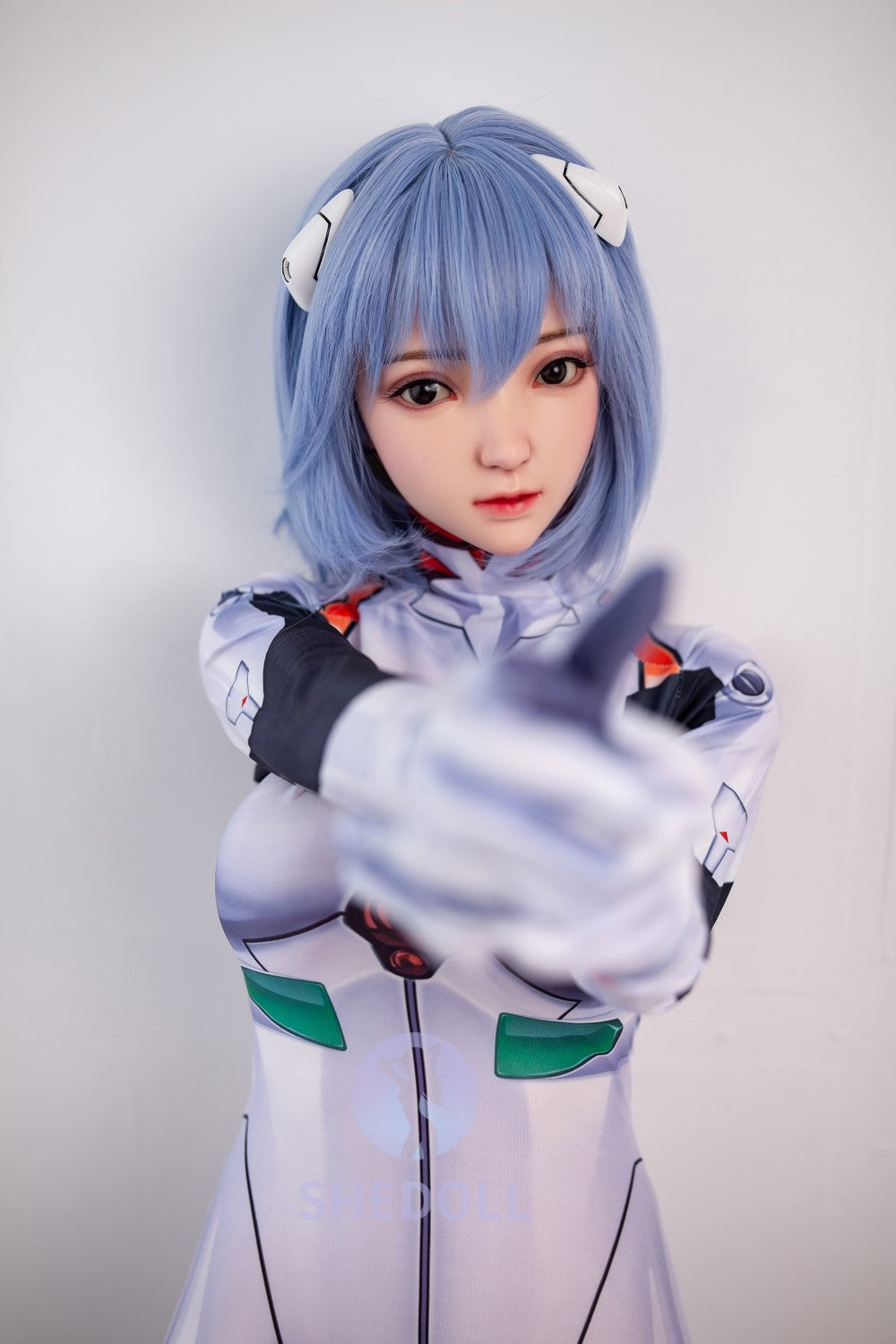 Seksa lelle Rei Ajanami (SHEDOLL 148 cm D-Cus #SH021 TPE+Silikona)
