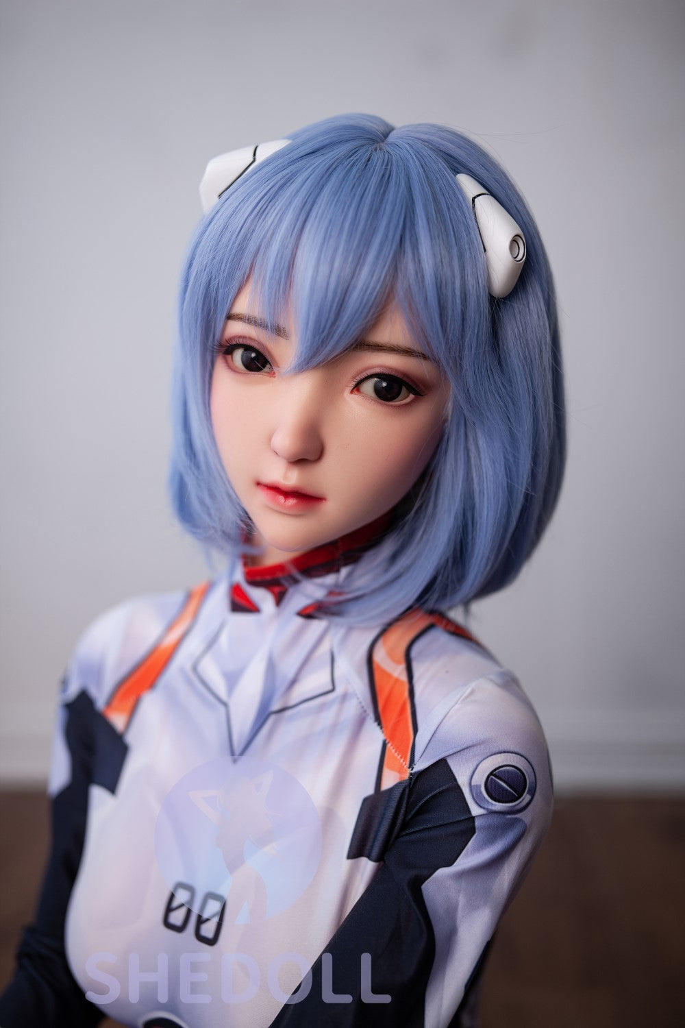 Seksa lelle Rei Ajanami (SHEDOLL 148 cm D-Cus #SH021 TPE+Silikona)