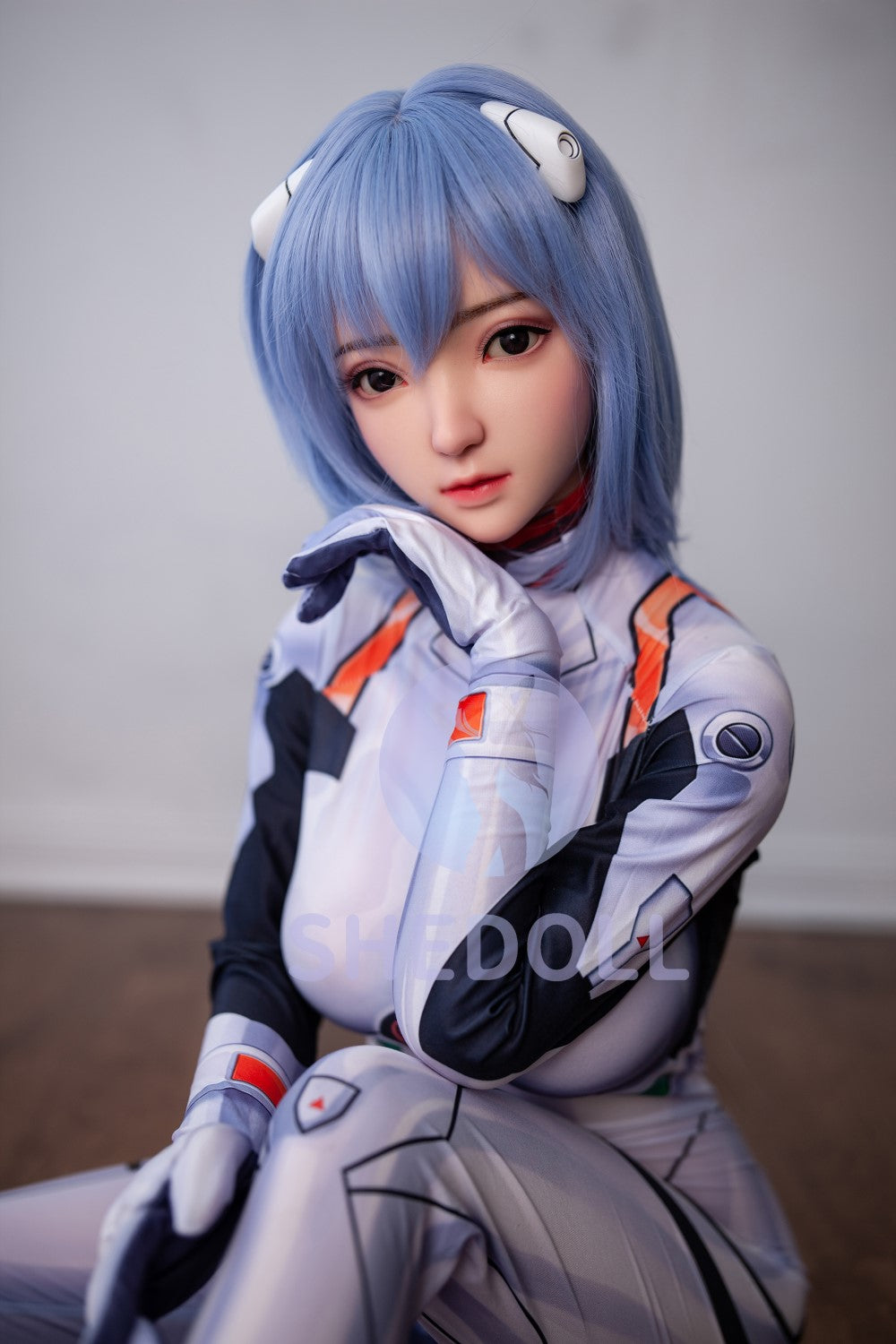 Seksa lelle Rei Ajanami (SHEDOLL 148 cm D-Cus #SH021 TPE+Silikona)
