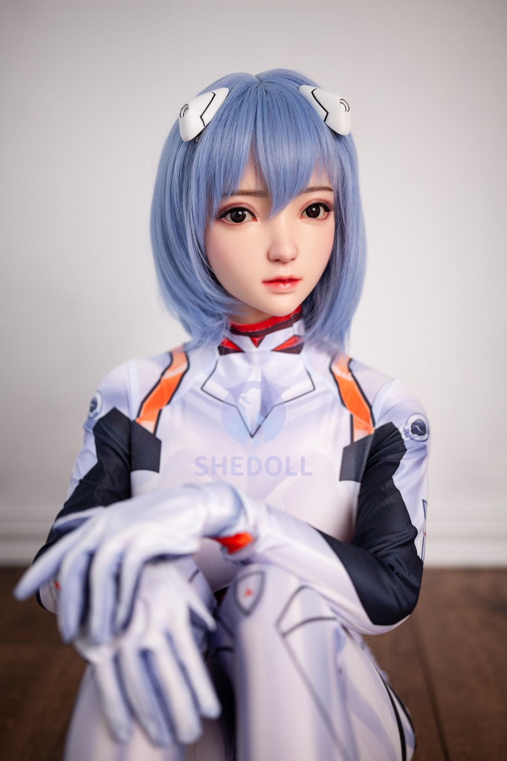 Seksa lelle Rei Ajanami (SHEDOLL 148 cm D-Cus #SH021 TPE+Silikona)