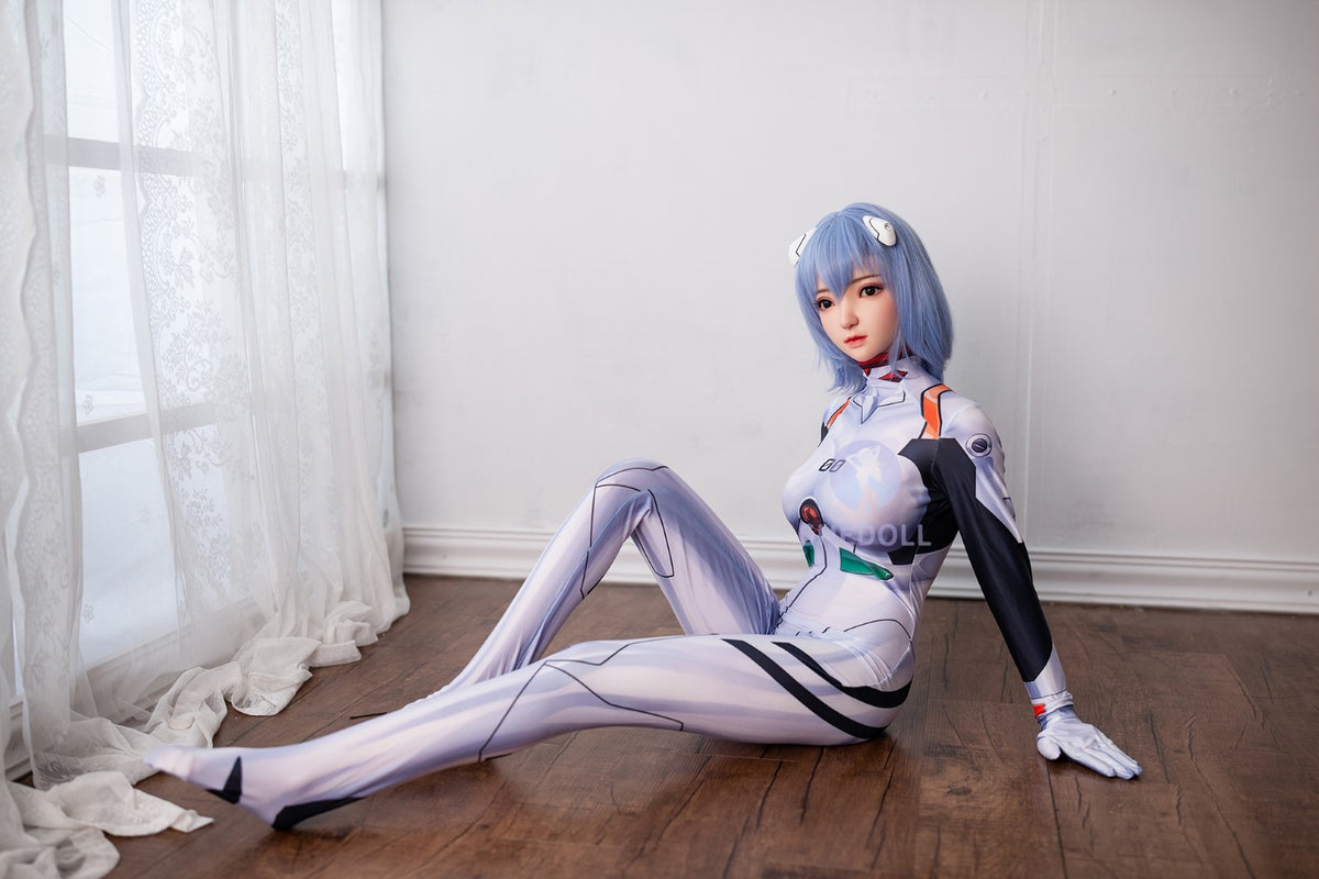 Seksa lelle Rei Ajanami (SHEDOLL 148 cm D-Cus #SH021 TPE+Silikona)