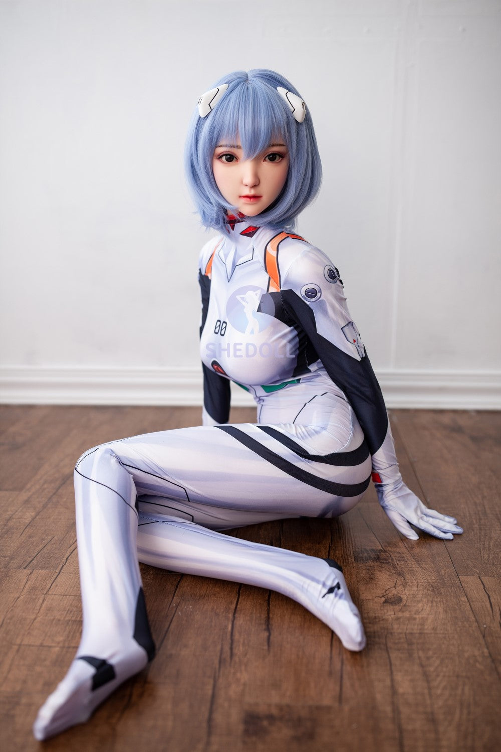 Seksa lelle Rei Ajanami (SHEDOLL 148 cm D-Cus #SH021 TPE+Silikona)
