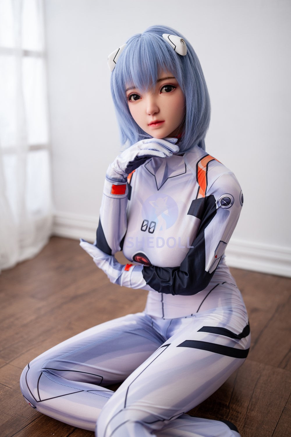 Seksa lelle Rei Ajanami (SHEDOLL 148 cm D-Cus #SH021 TPE+Silikona)
