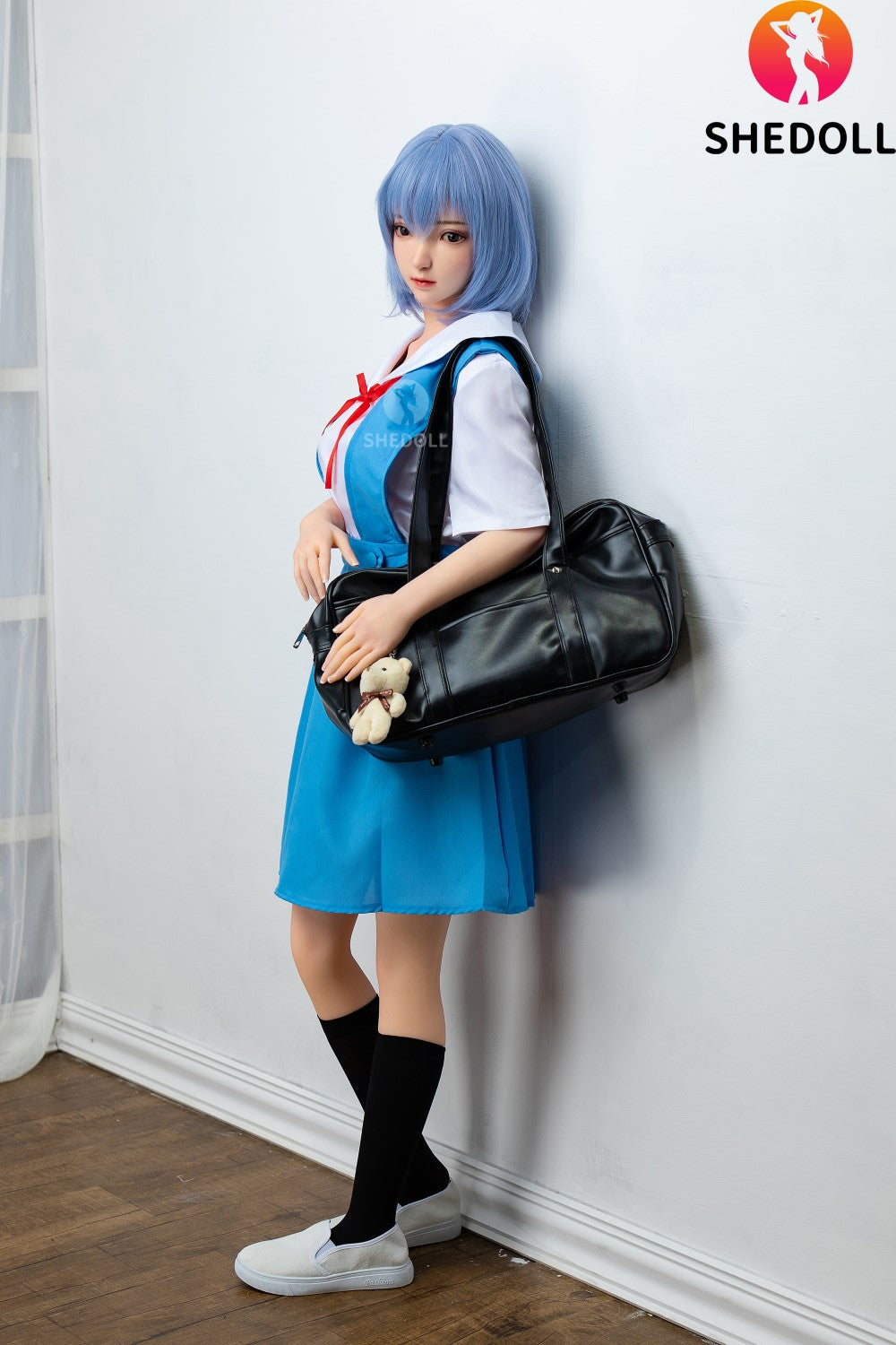 Seksa lelle Rei Ajanami (SHEDOLL 148 cm D-Cus #SH021 TPE+Silikona)