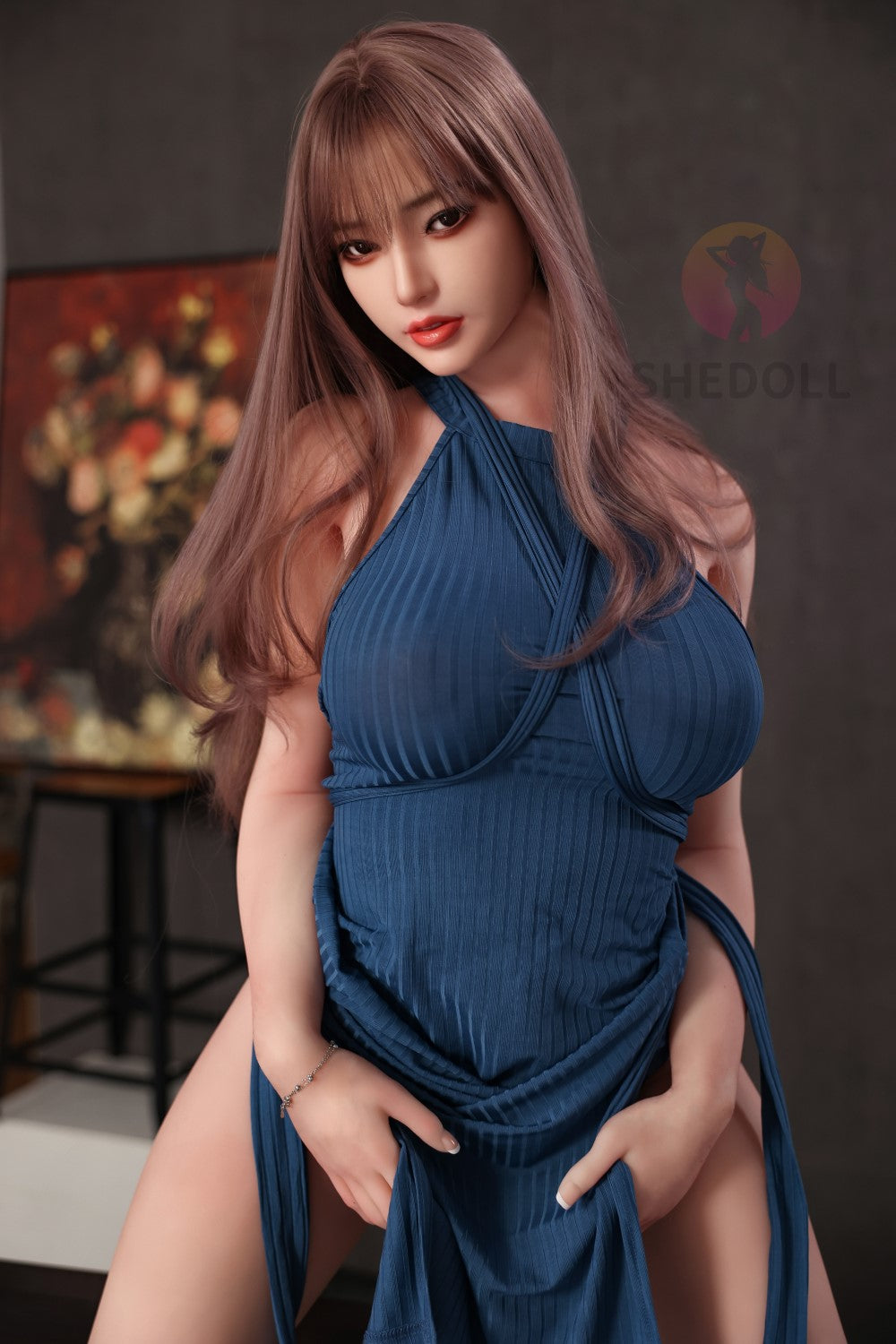 Berila seksa lelle (SHEDOLL 165 cm E-Cuss #SH040 TPE+Silikona)