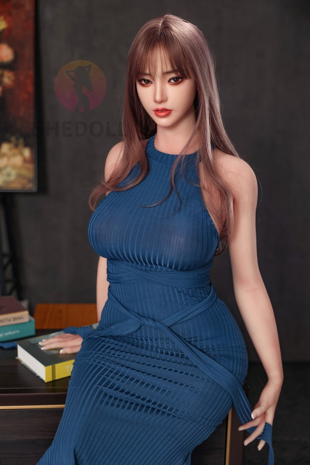 Berila seksa lelle (SHEDOLL 165 cm E-Cuss #SH040 TPE+Silikona)
