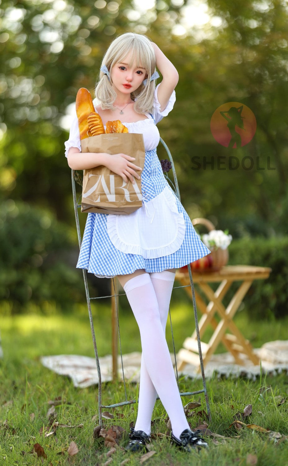 Juaņa seksa lelle (SHEDOLL 148 cm D-Cus #SH032 TPE+Silikona)