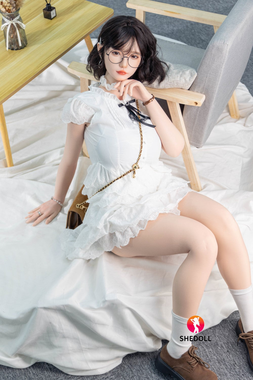 Achu seksa lelle (SHEDOLL 165 cm E-Cus #SH058 2.0 Silikona)