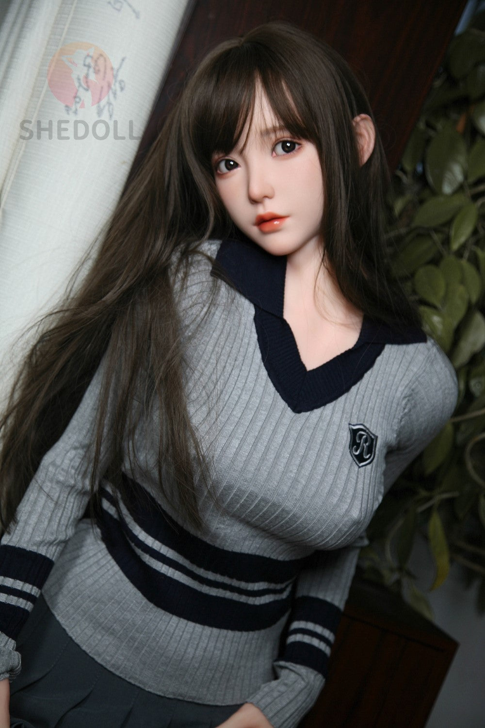 Šerilas seksa lelle (SHEDOLL 158 cm C-Cus #SH072 TPE+Silikona)