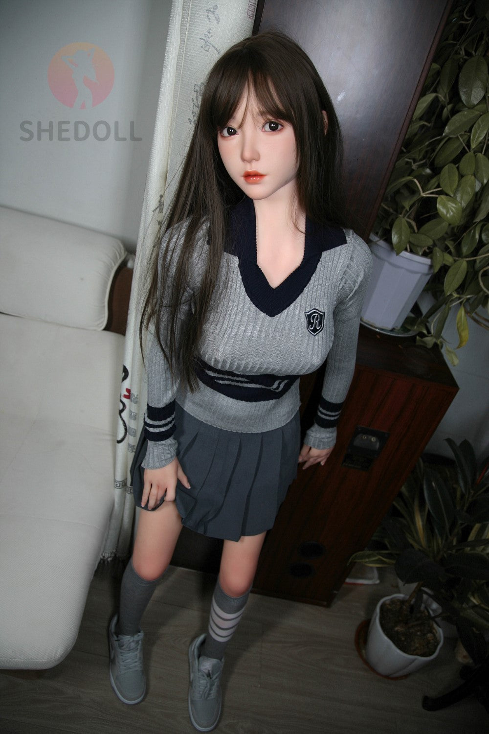 Šerilas seksa lelle (SHEDOLL 158 cm C-Cus #SH072 TPE+Silikona)