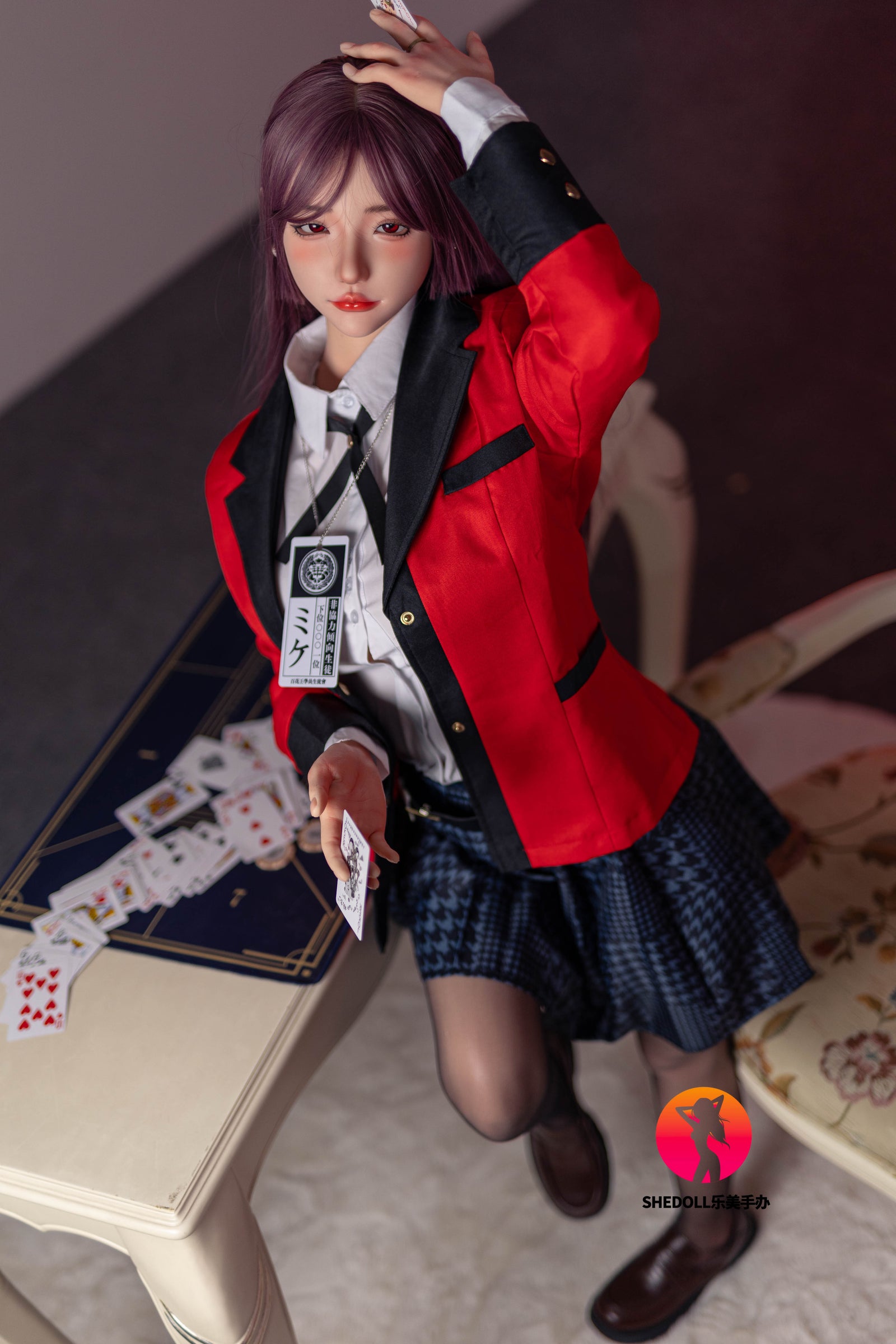 Yumeko Jabami seksa lelle (SHEDOLL 158 cm C-Cup #SH083 2.0 Silikona)