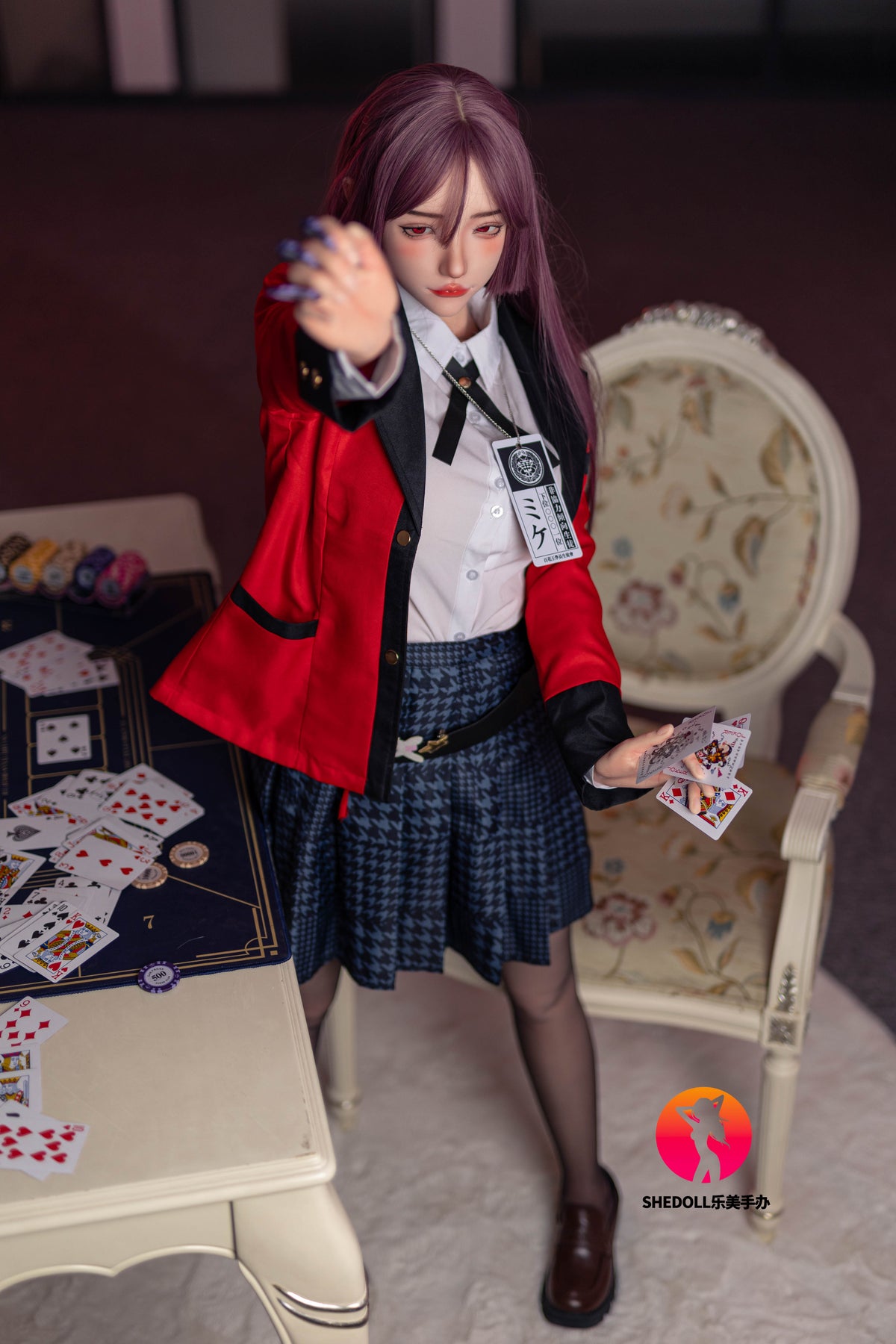 Yumeko Jabami seksa lelle (SHEDOLL 158 cm C-Cup #SH083 2.0 Silikona)
