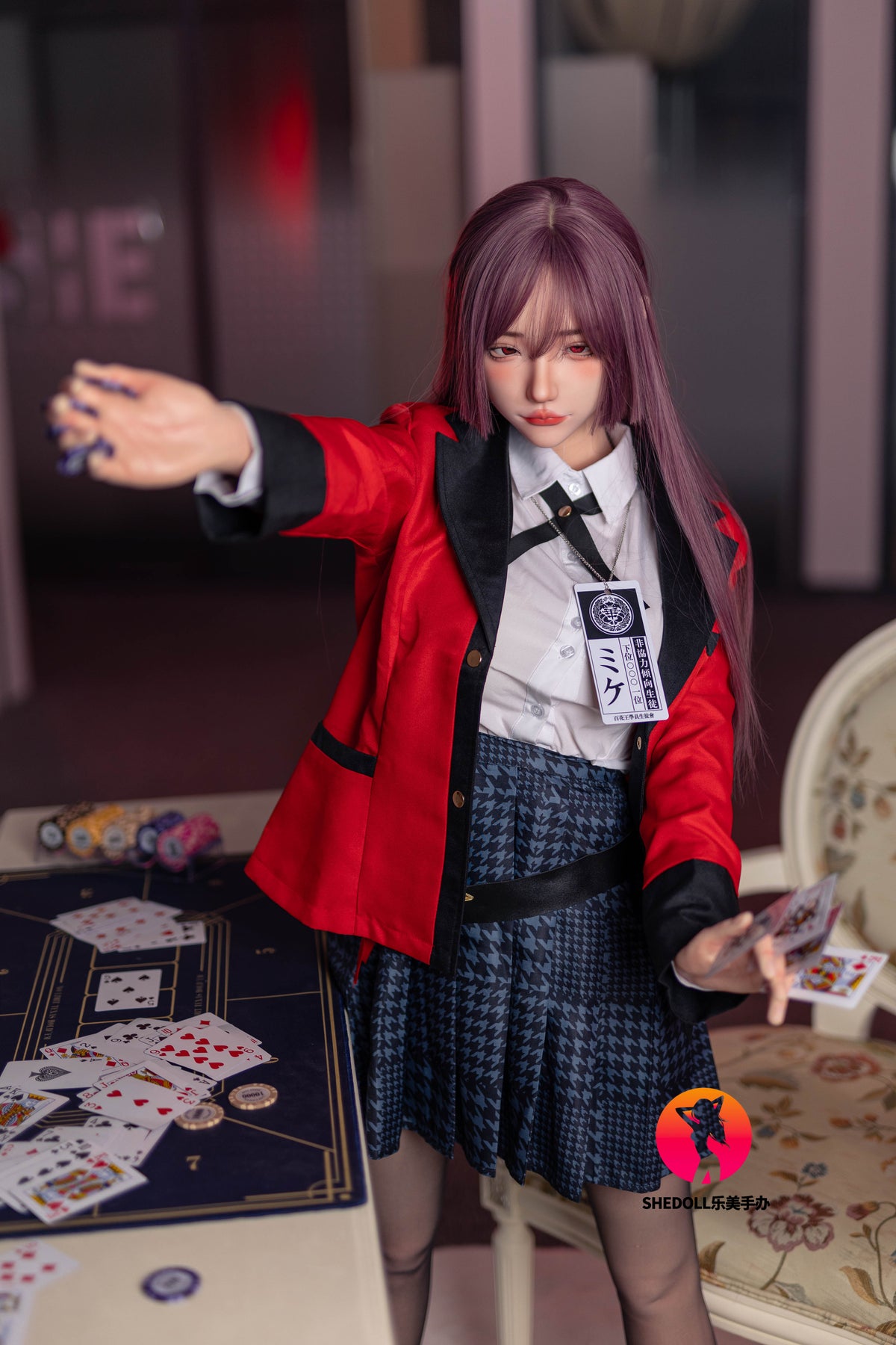 Yumeko Jabami seksa lelle (SHEDOLL 158 cm C-Cup #SH083 2.0 Silikona)