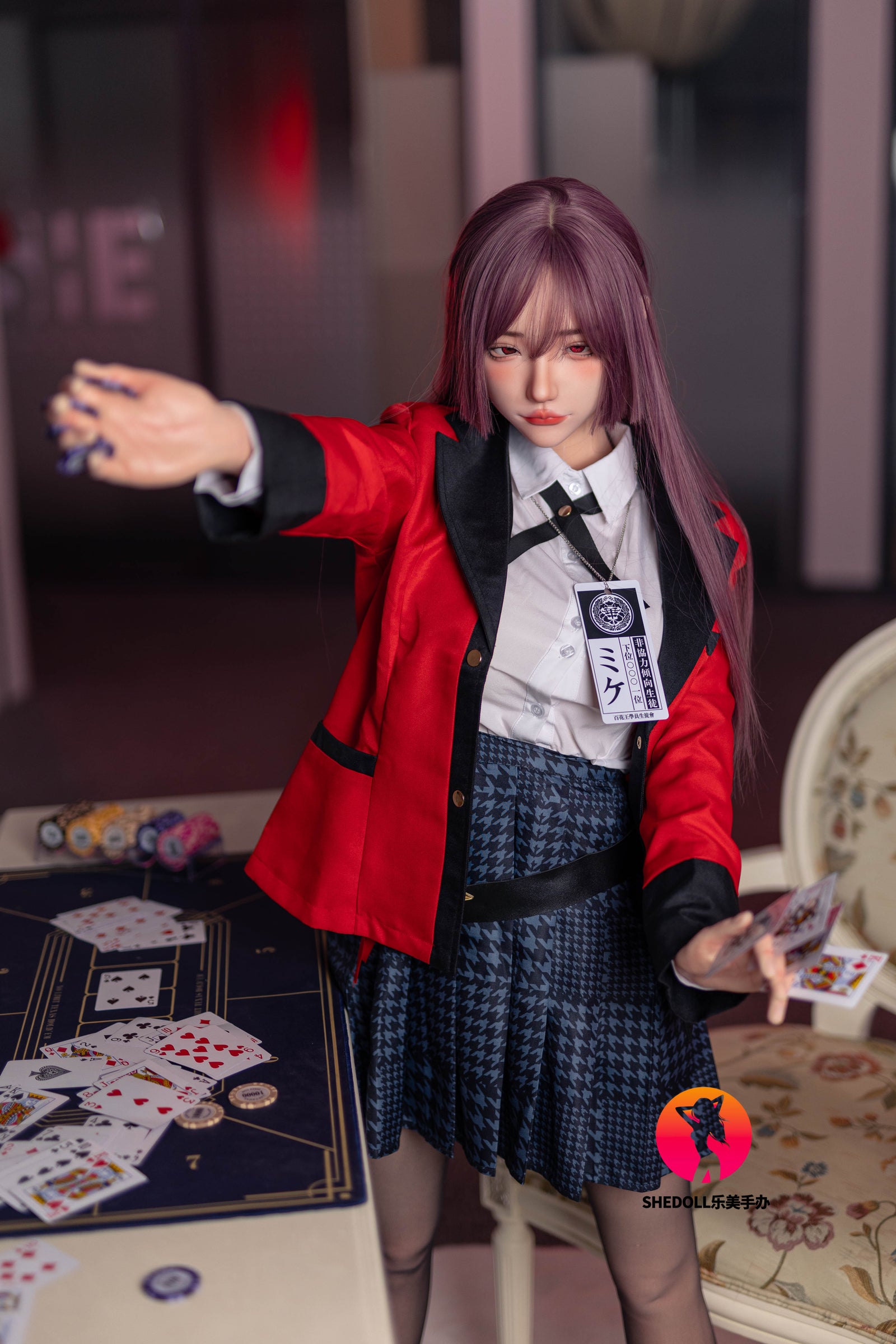 Yumeko Jabami seksa lelle (SHEDOLL 158 cm C-Cup #SH083 2.0 Silikona)