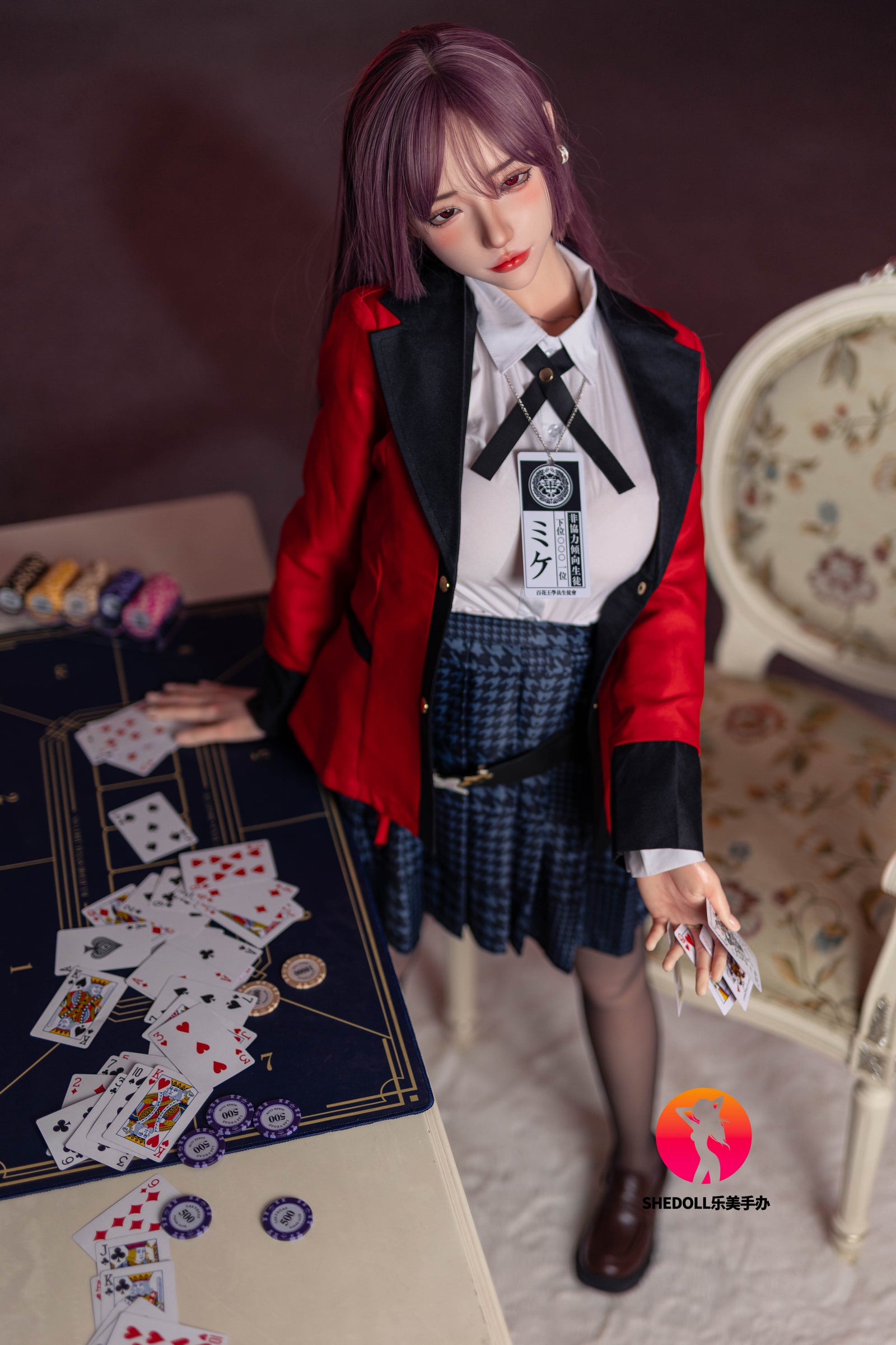 Yumeko Jabami seksa lelle (SHEDOLL 158 cm C-Cup #SH083 2.0 Silikona)