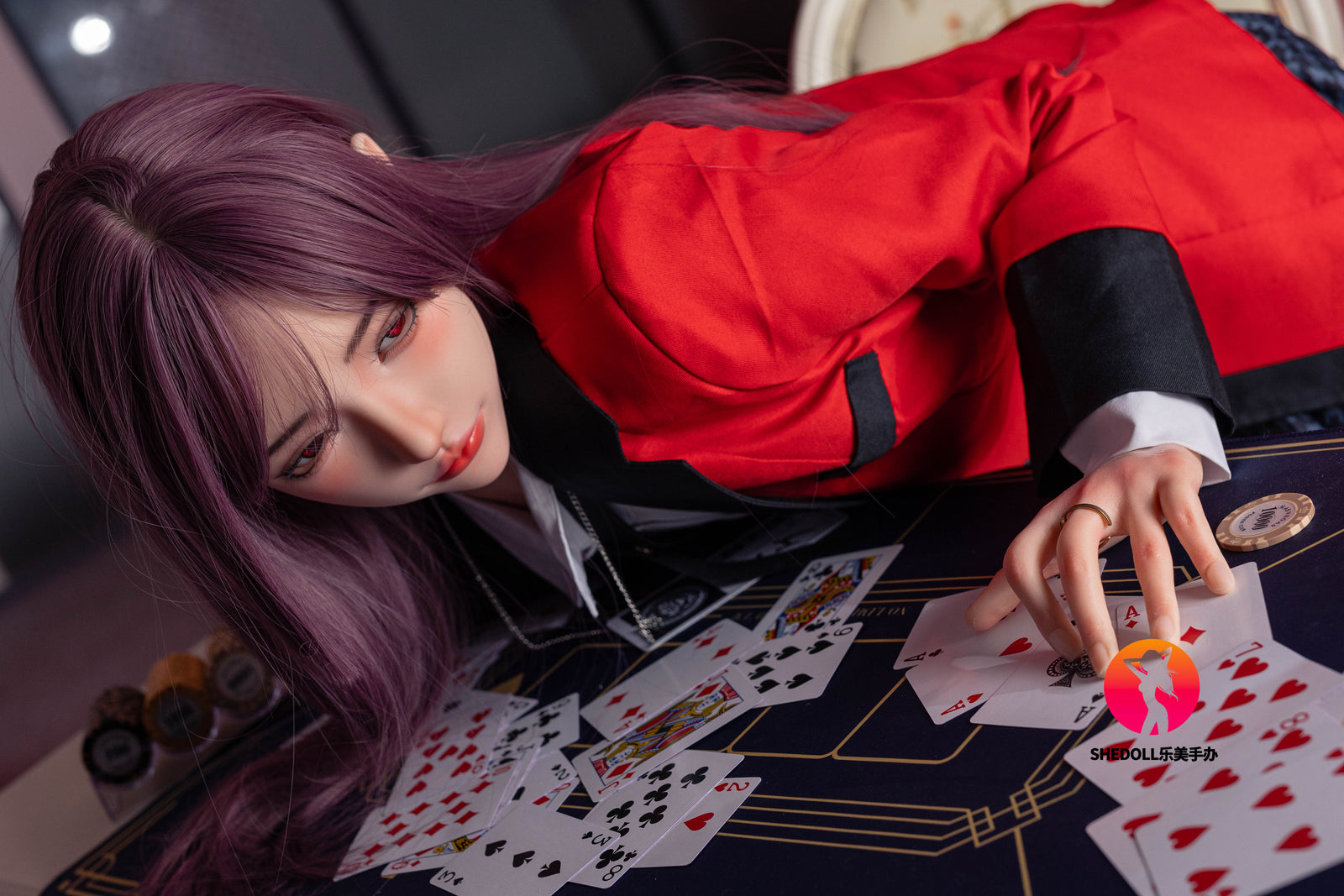 Yumeko Jabami seksa lelle (SHEDOLL 158 cm C-Cup #SH083 2.0 Silikona)