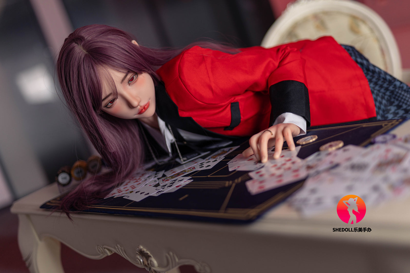 Yumeko Jabami seksa lelle (SHEDOLL 158 cm C-Cup #SH083 2.0 Silikona)