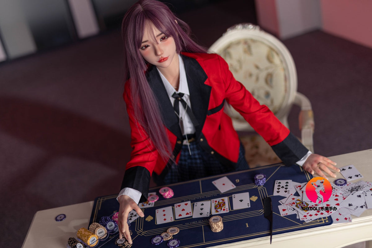 Yumeko Jabami seksa lelle (SHEDOLL 158 cm C-Cup #SH083 2.0 Silikona)