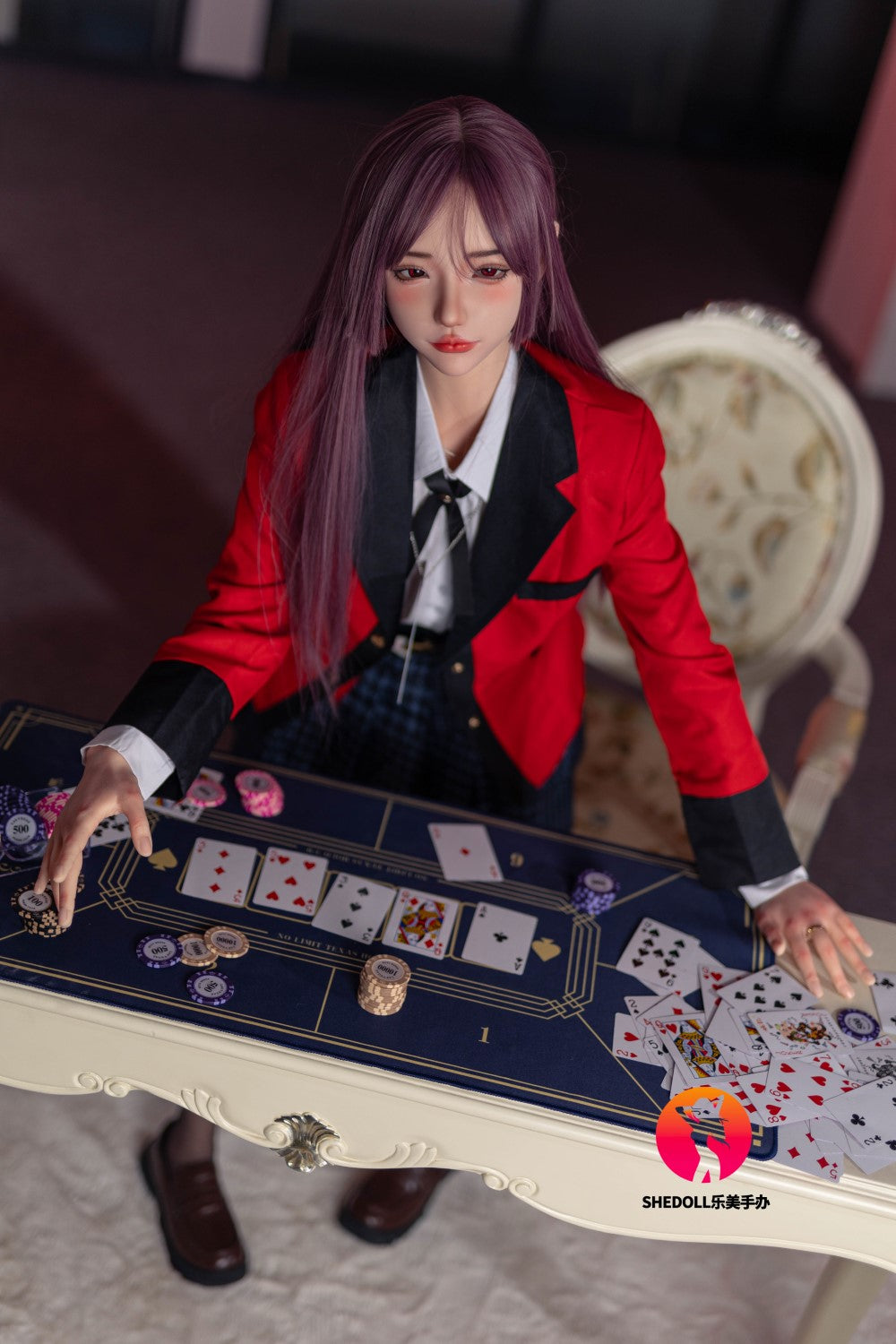 Yumeko Jabami seksa lelle (SHEDOLL 158 cm C-Cup #SH083 2.0 Silikona)