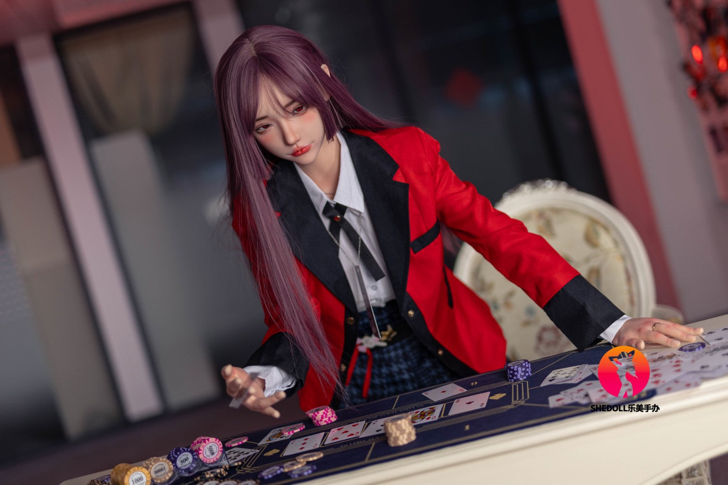 Yumeko Jabami seksa lelle (SHEDOLL 158 cm C-Cup #SH083 2.0 Silikona)
