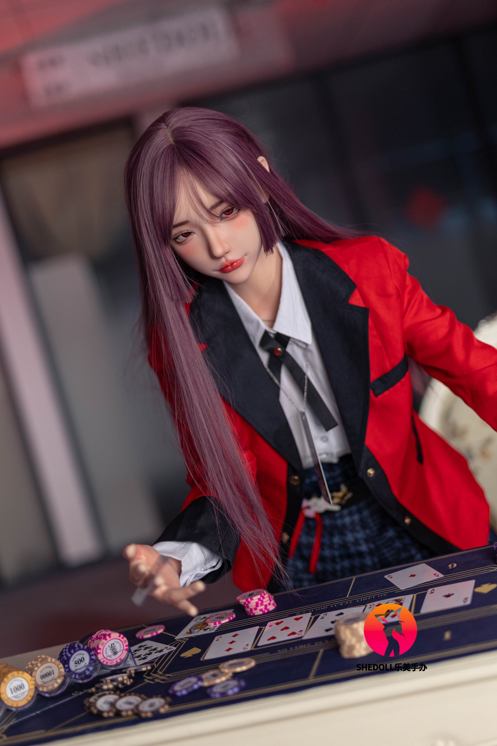 Yumeko Jabami seksa lelle (SHEDOLL 158 cm C-Cup #SH083 2.0 Silikona)