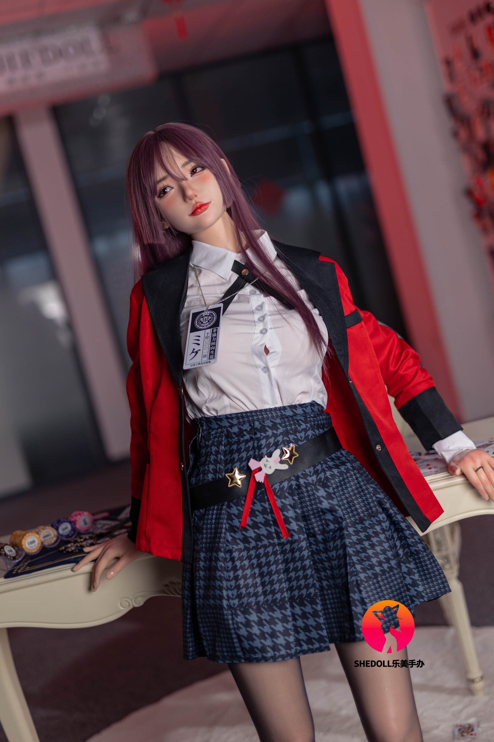 Yumeko Jabami seksa lelle (SHEDOLL 158 cm C-Cup #SH083 2.0 Silikona)