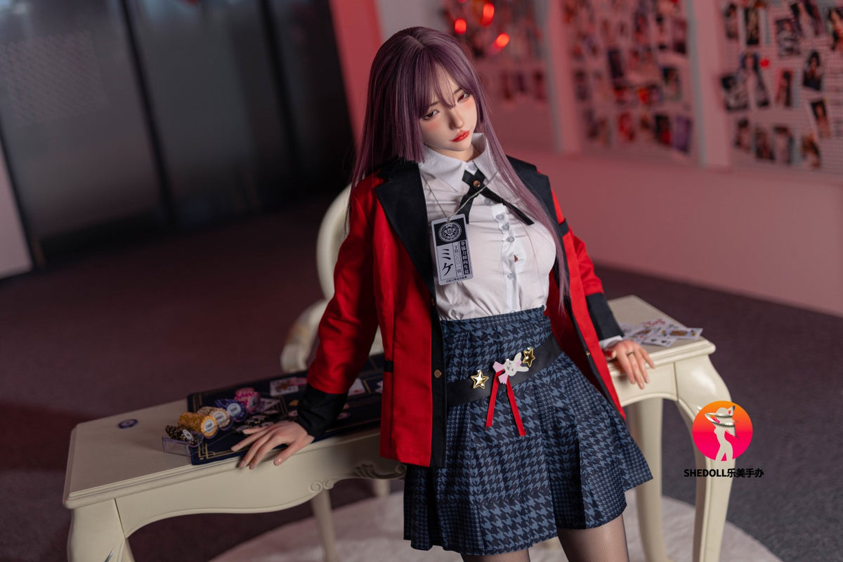 Yumeko Jabami seksa lelle (SHEDOLL 158 cm C-Cup #SH083 2.0 Silikona)
