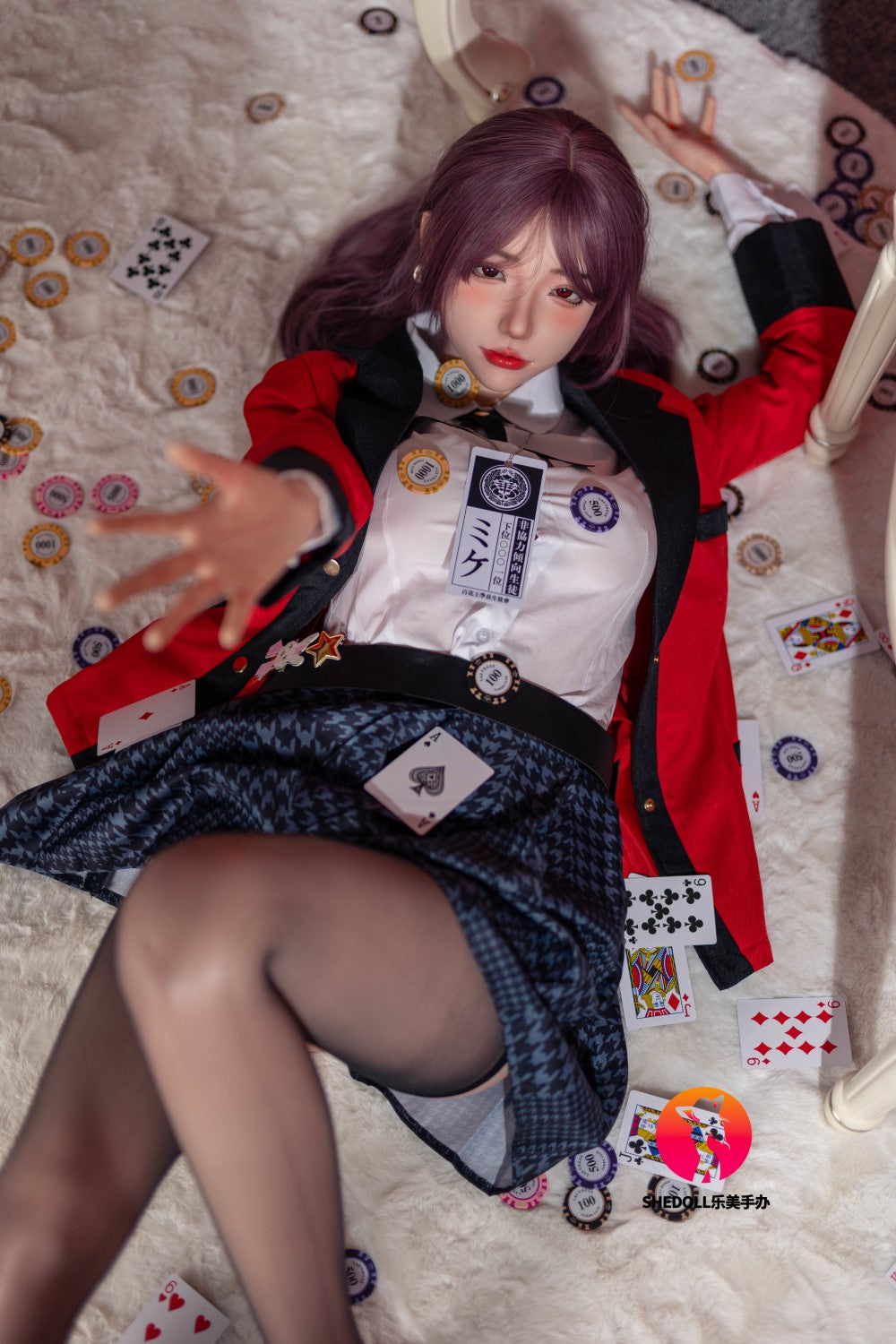 Yumeko Jabami seksa lelle (SHEDOLL 158 cm C-Cup #SH083 2.0 Silikona)
