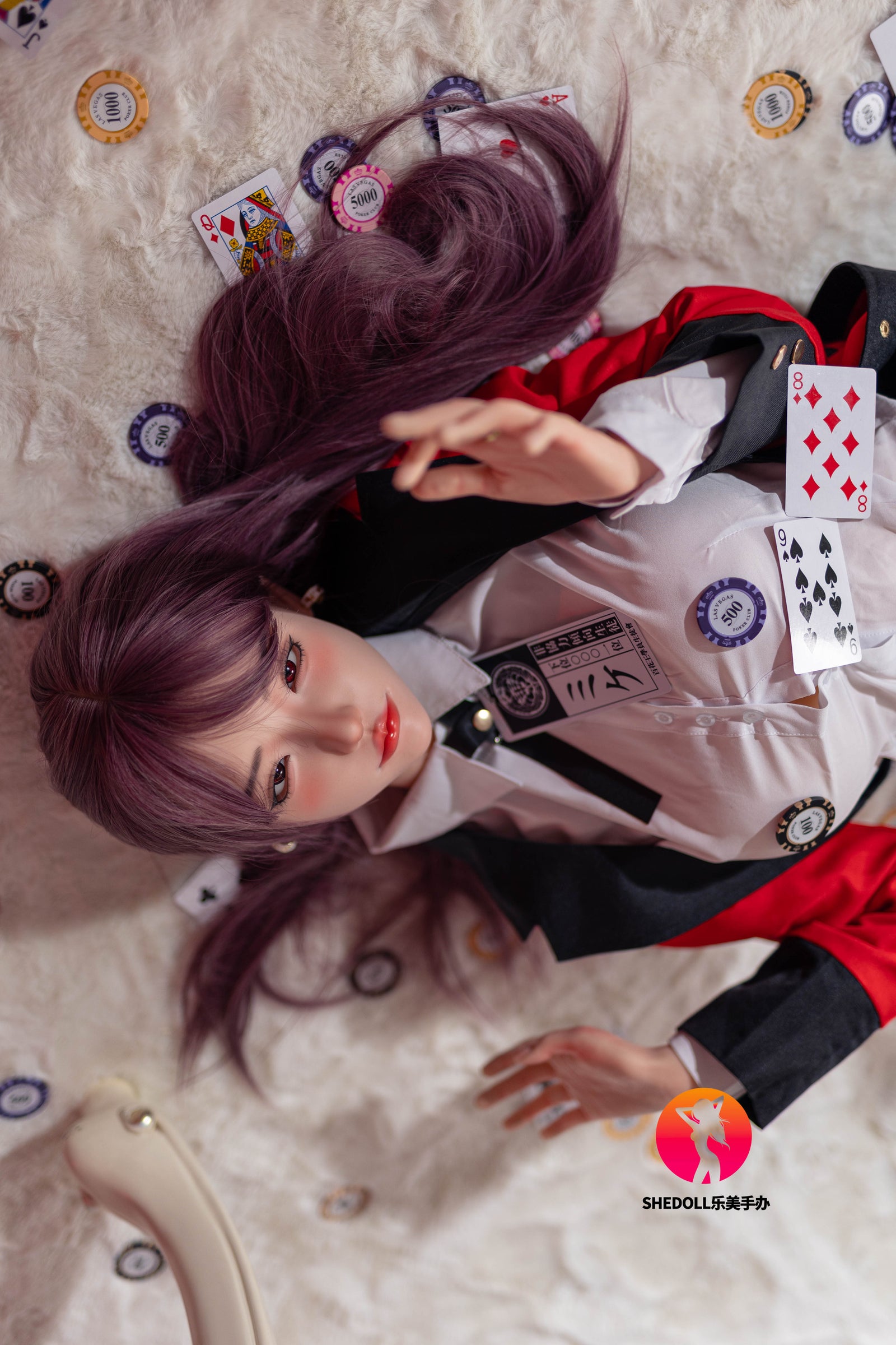 Yumeko Jabami seksa lelle (SHEDOLL 158 cm C-Cup #SH083 2.0 Silikona)