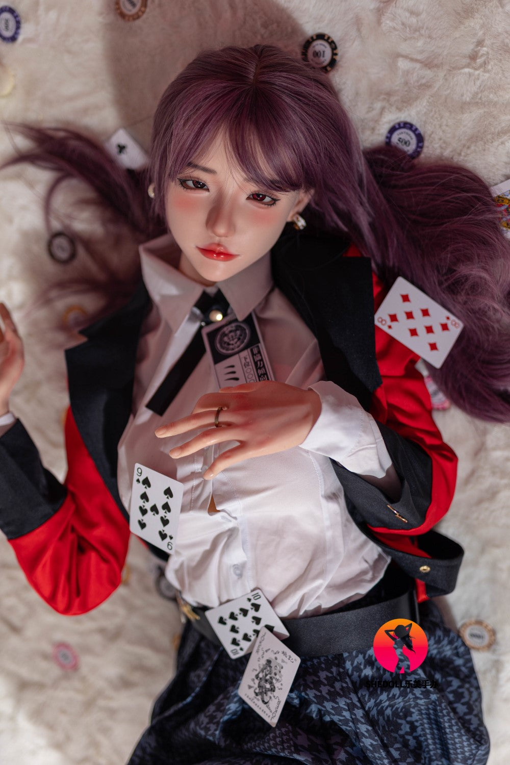 Yumeko Jabami seksa lelle (SHEDOLL 158 cm C-Cup #SH083 2.0 Silikona)