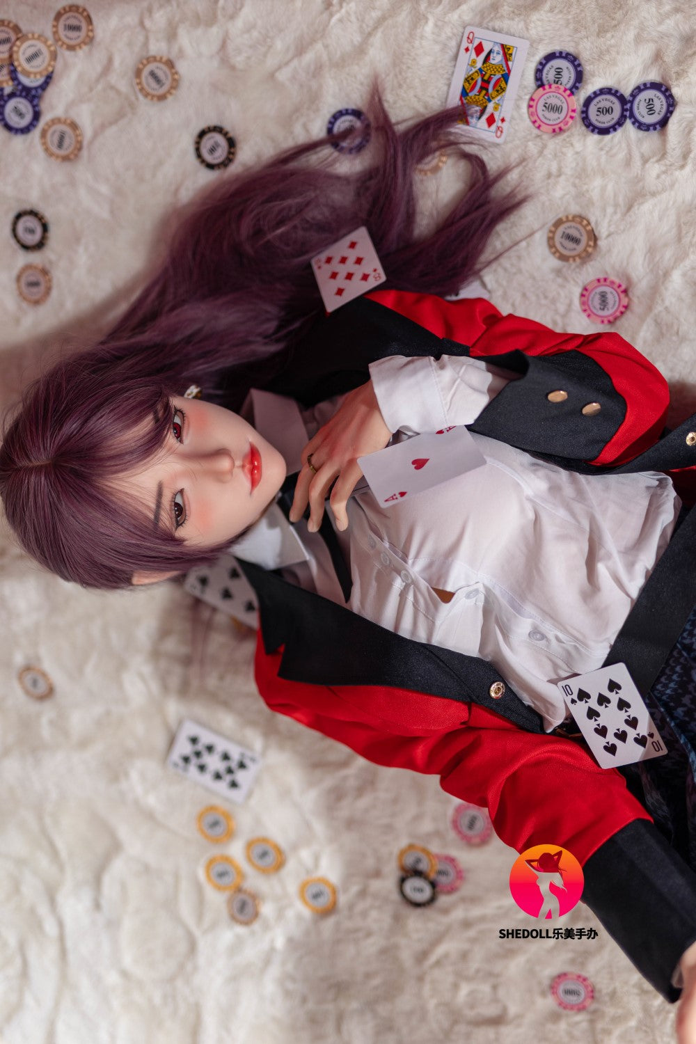 Yumeko Jabami seksa lelle (SHEDOLL 158 cm C-Cup #SH083 2.0 Silikona)