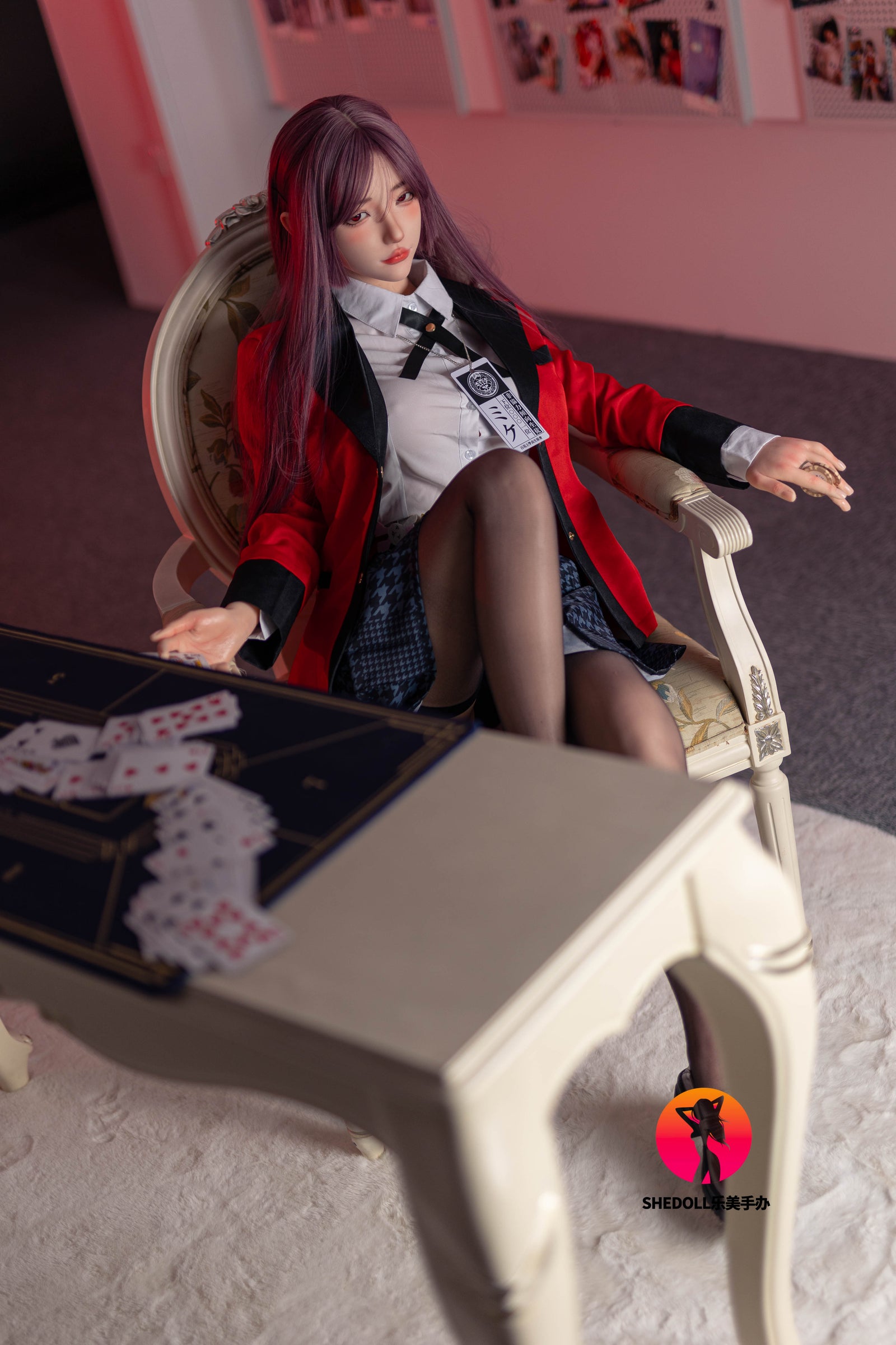 Yumeko Jabami seksa lelle (SHEDOLL 158 cm C-Cup #SH083 2.0 Silikona)