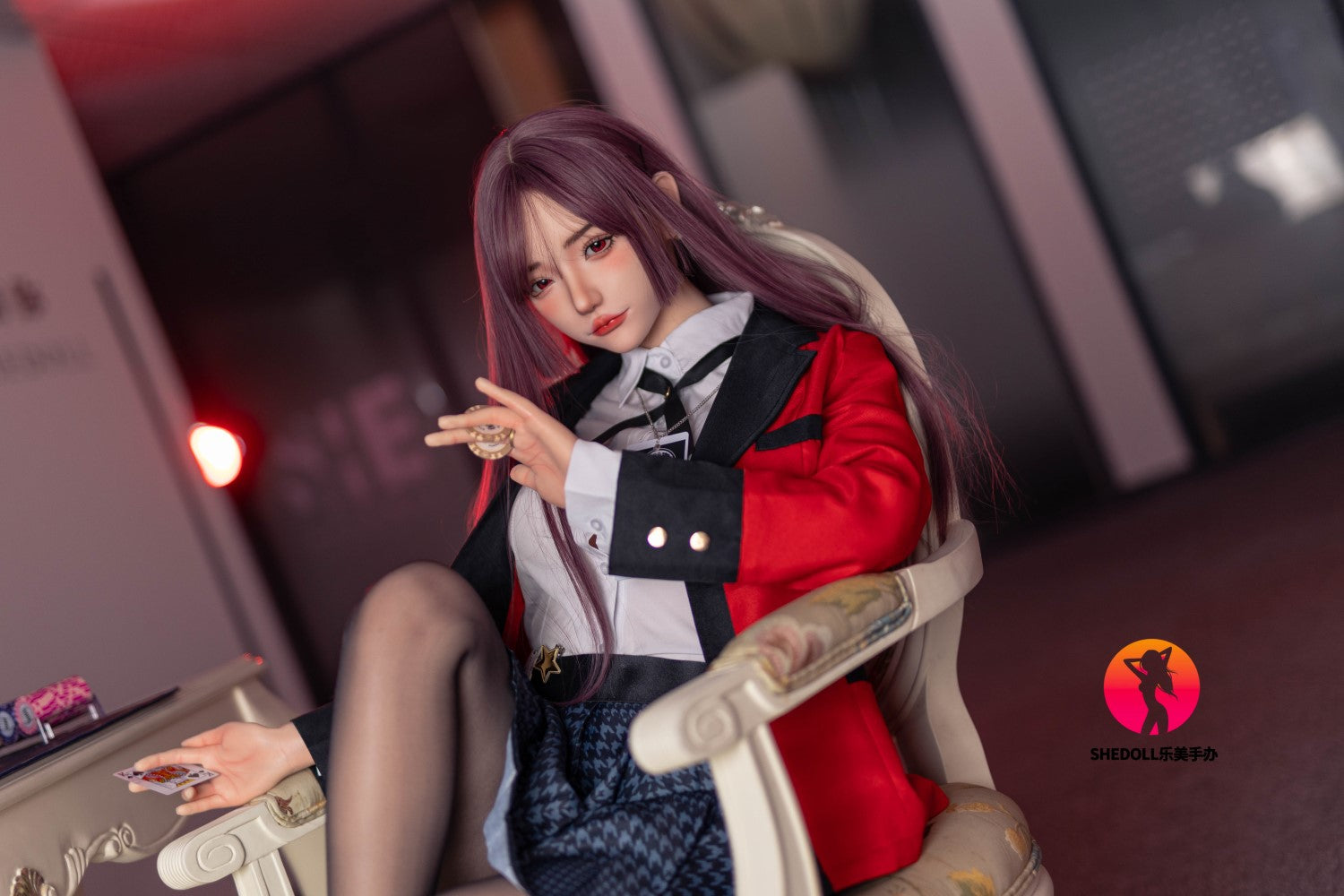 Yumeko Jabami seksa lelle (SHEDOLL 158 cm C-Cup #SH083 2.0 Silikona)