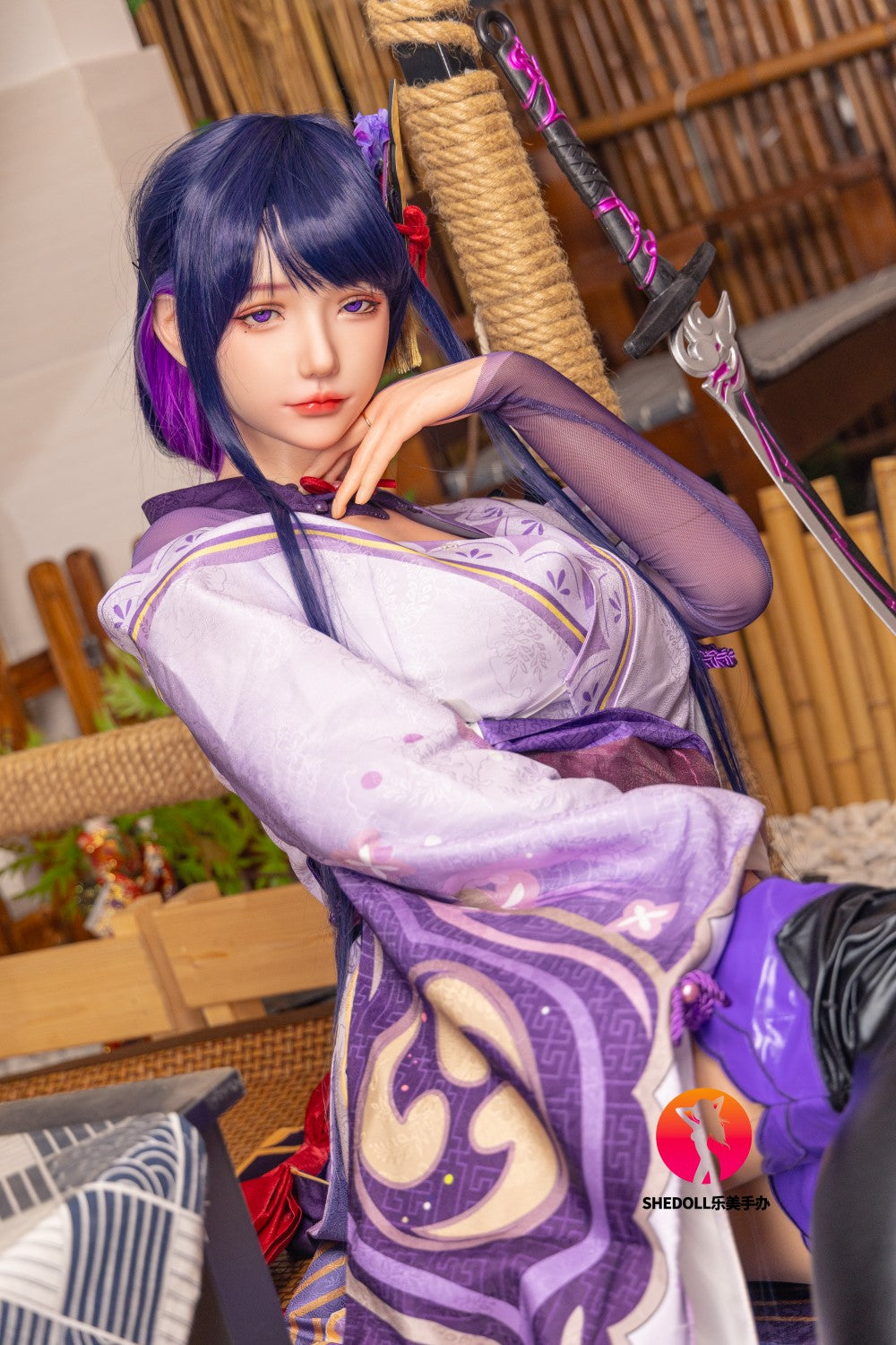 Raiden Ei seksa lelle (SHEDOLL 165 cm E-Cus #SH085 2.0 Silikona)