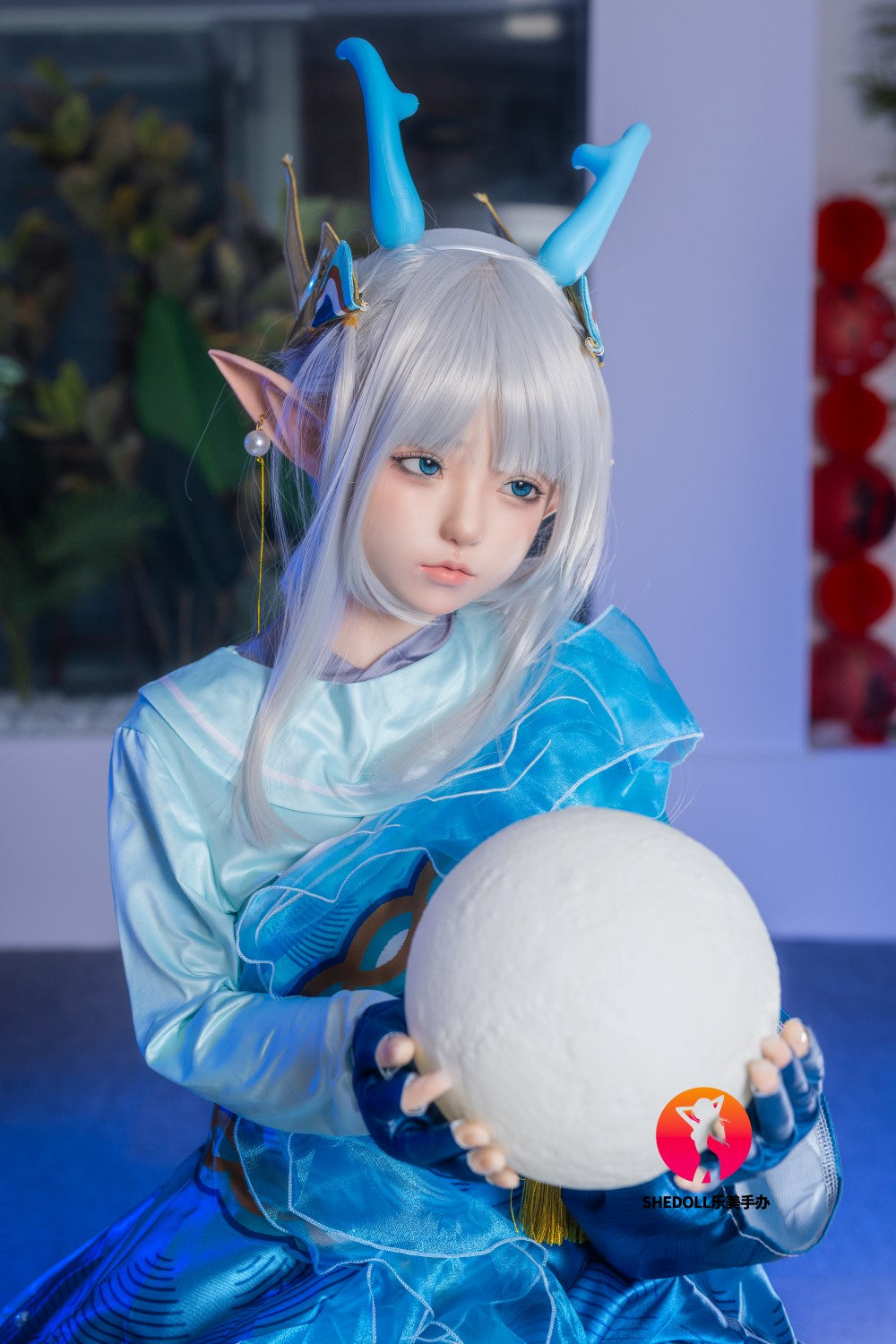 Ailīna seksa lelle (SHEDOLL 148 cm D-Cus #SH087 2.0 Silikona)