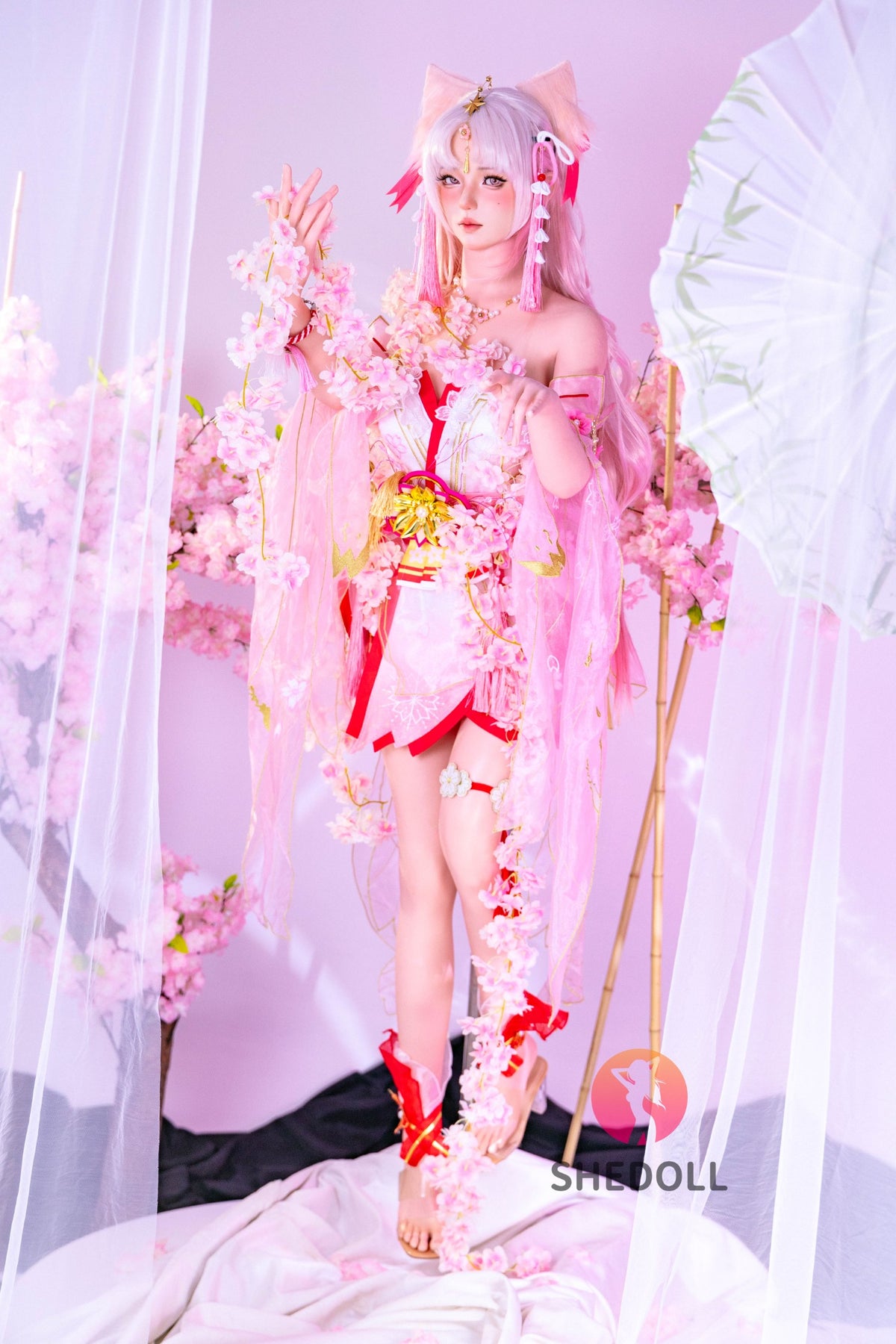 Kosame seksa lelle (SHEDOLL 168 cm D-Cus #SH143 2.0 Silikona)